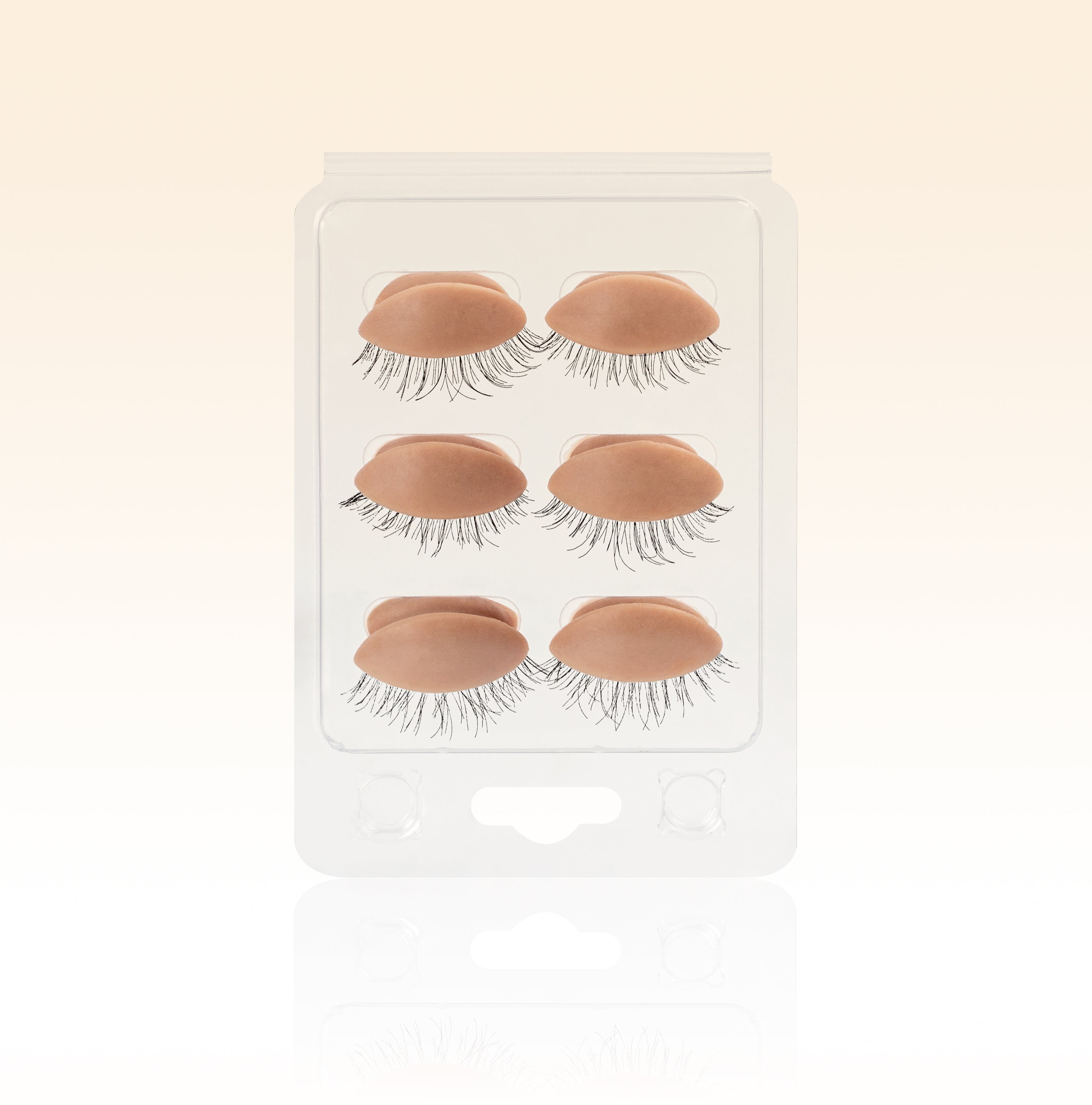 Taffeay 6 Pcs Replaceable Practice Eyelids