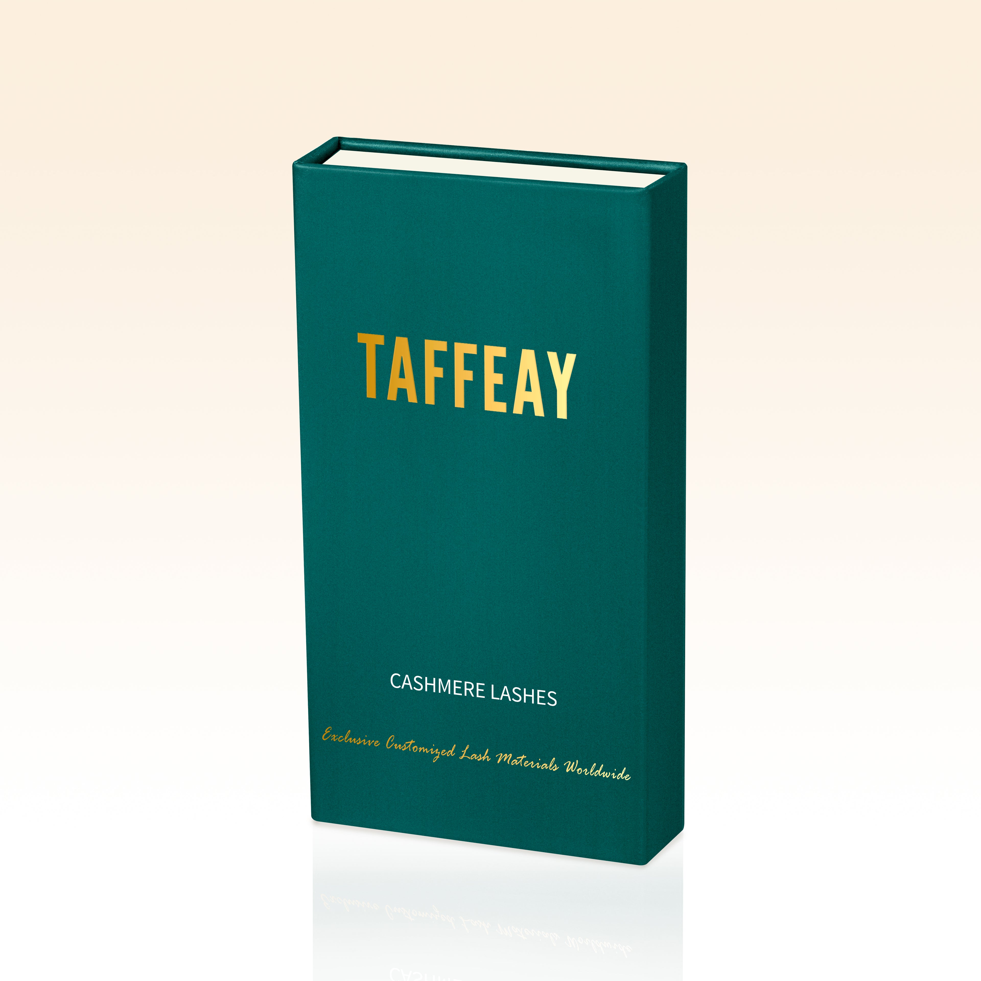 Taffeay Light Brown Colored Lashes Extensions (16Rows)