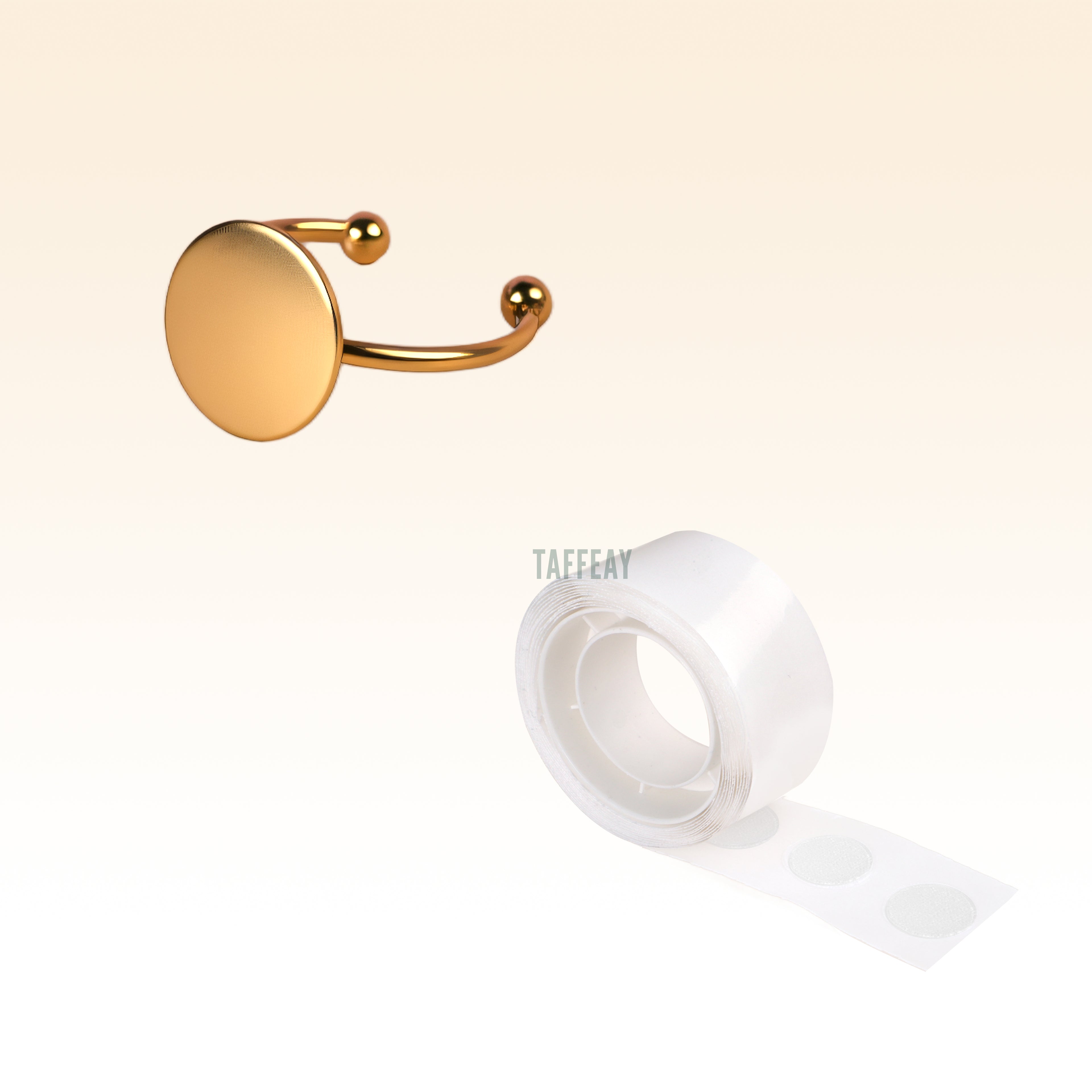 Golden Lash Ring Glue Cup Holder