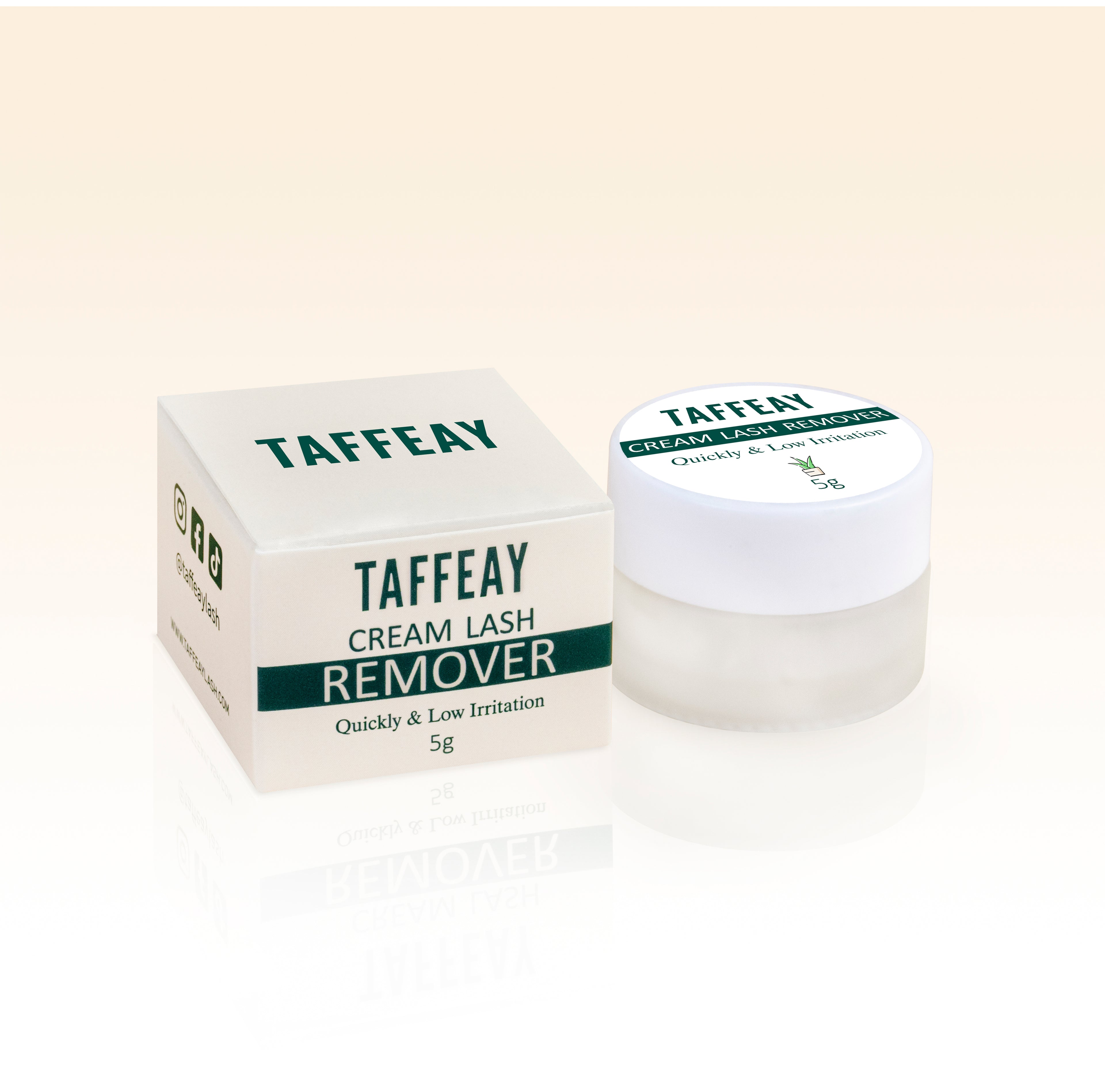 Taffeay Aloe Non-Allergenic Eyelash Remover (10g)