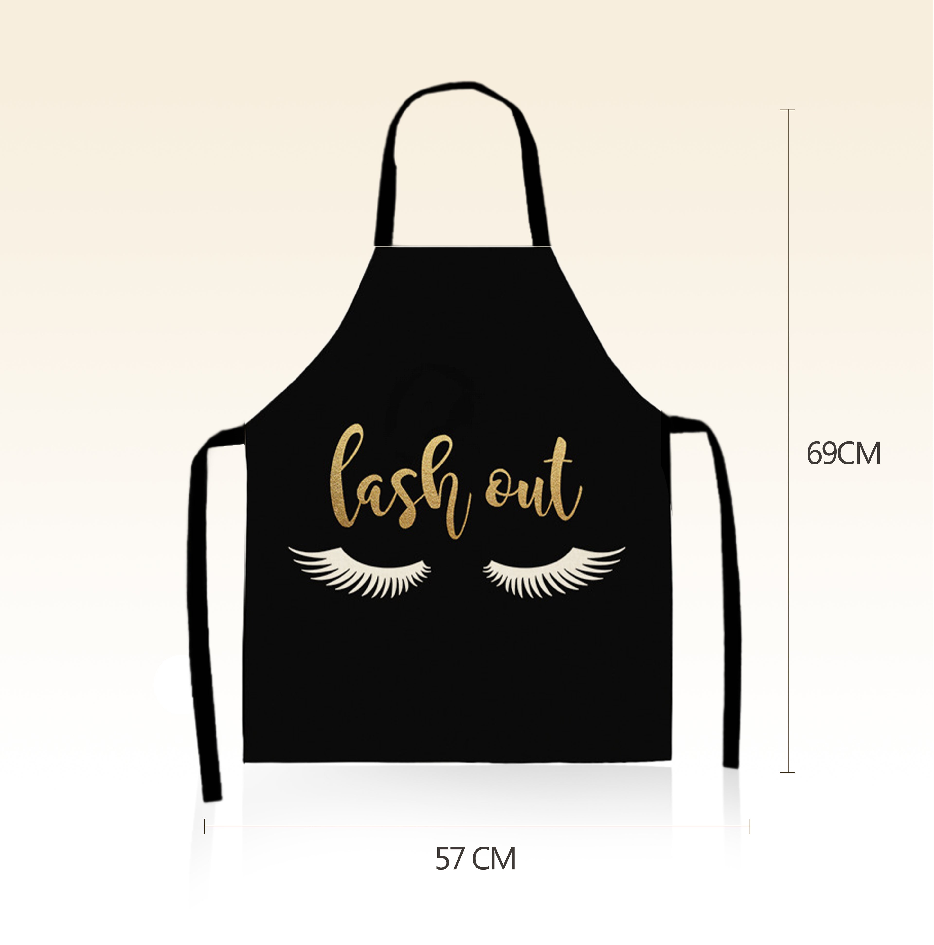 Taffeay Embroidered Lash Apron