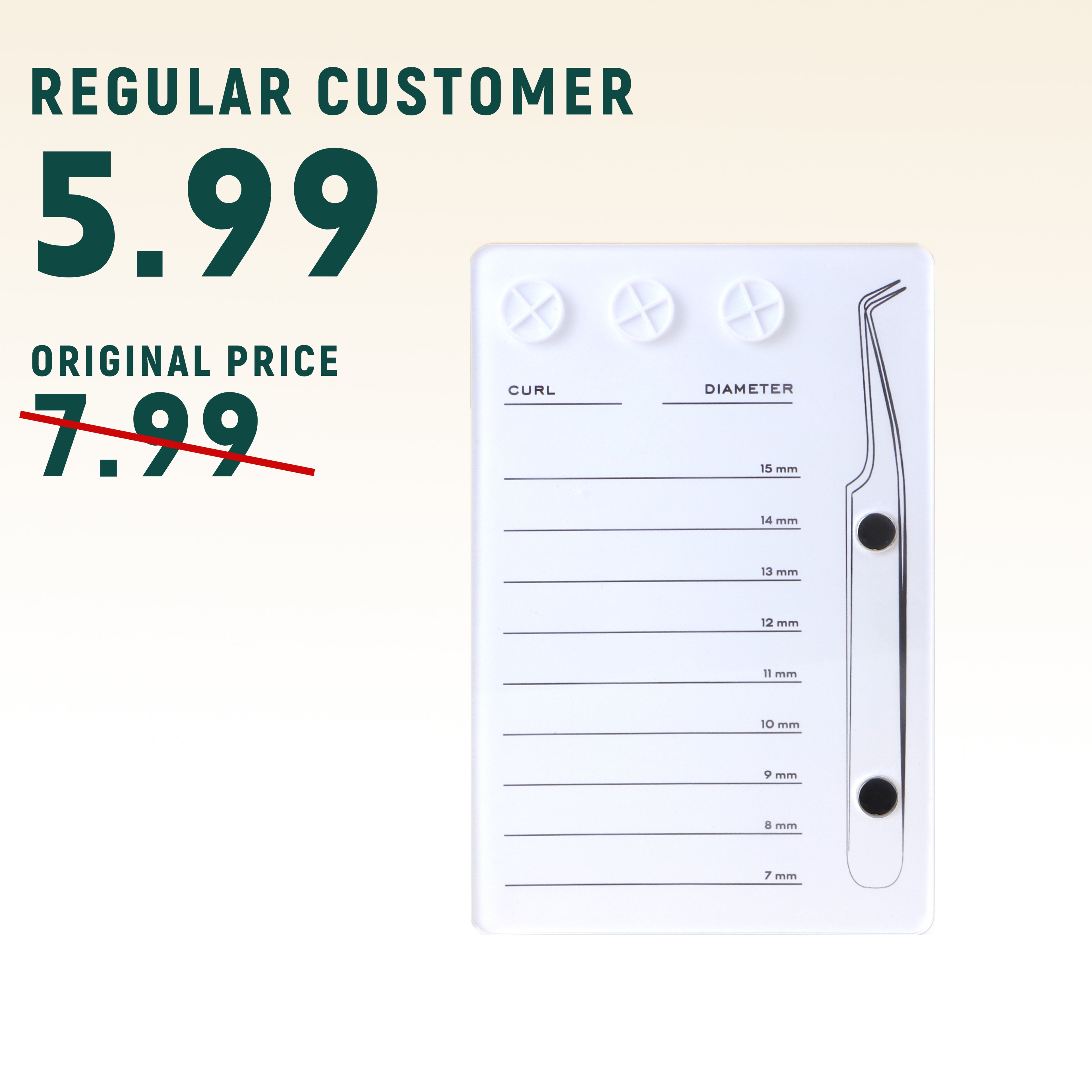 Limited 3 Items For Regulars White Lash Pallet With Length Zones