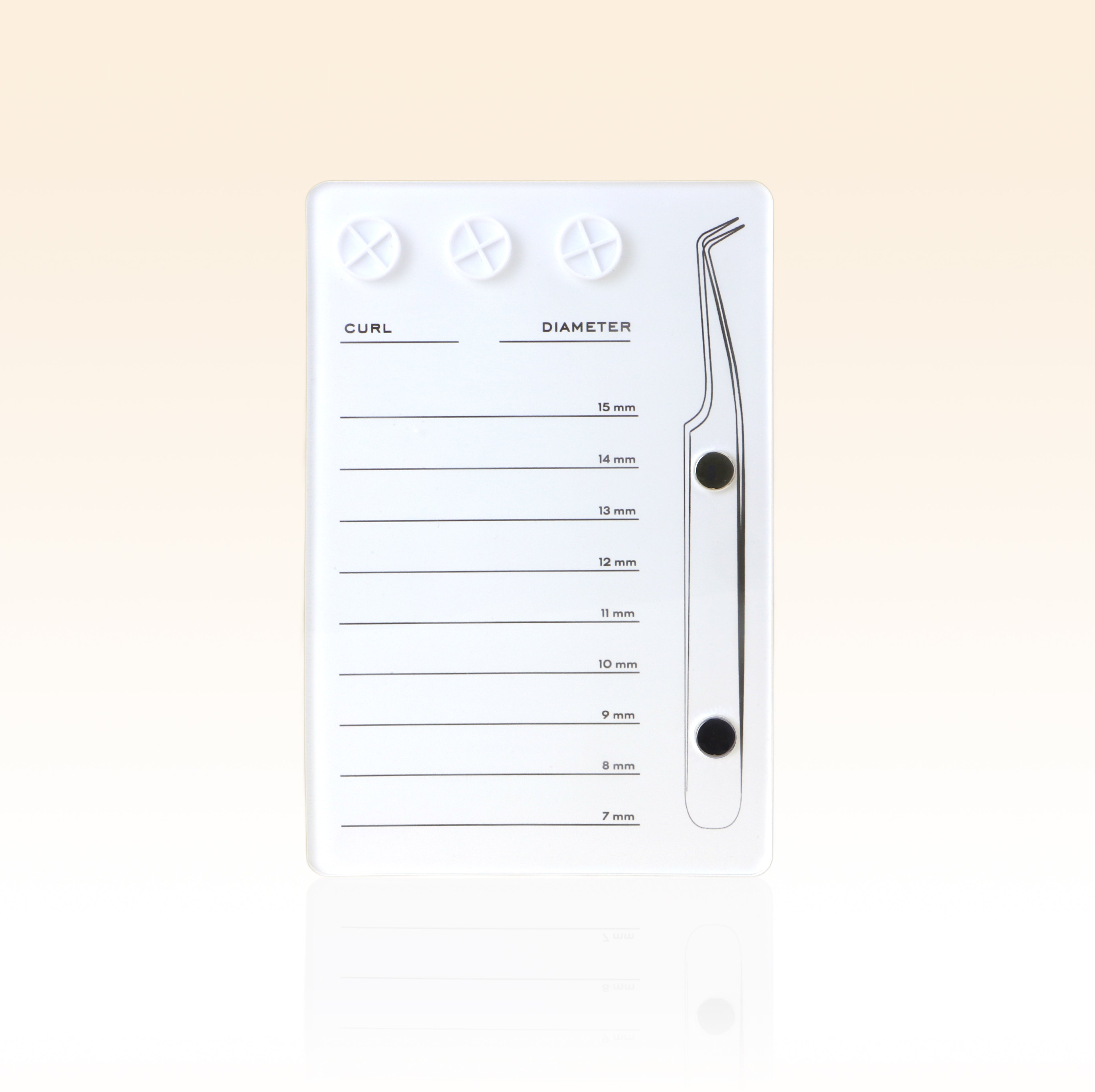 Taffeay White Lash Pallet With Length Zones