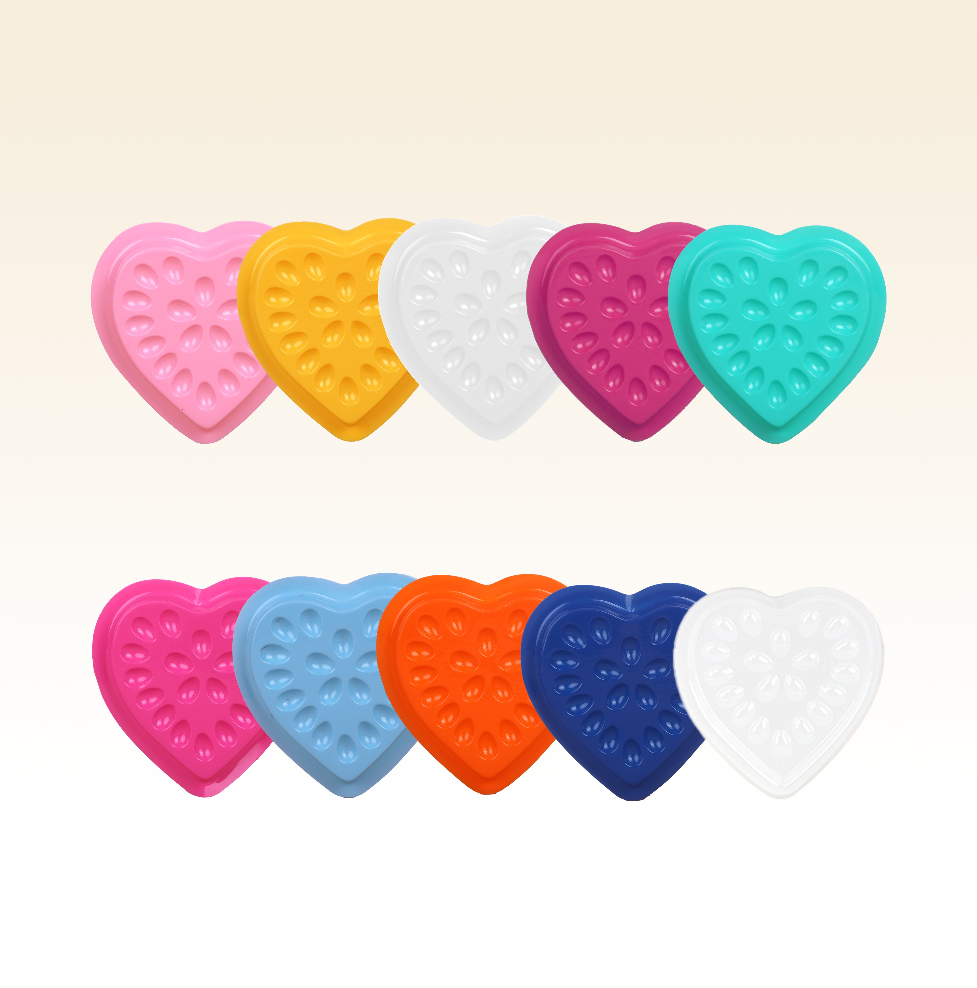 Heart-Shaped Glue Flower Pallet