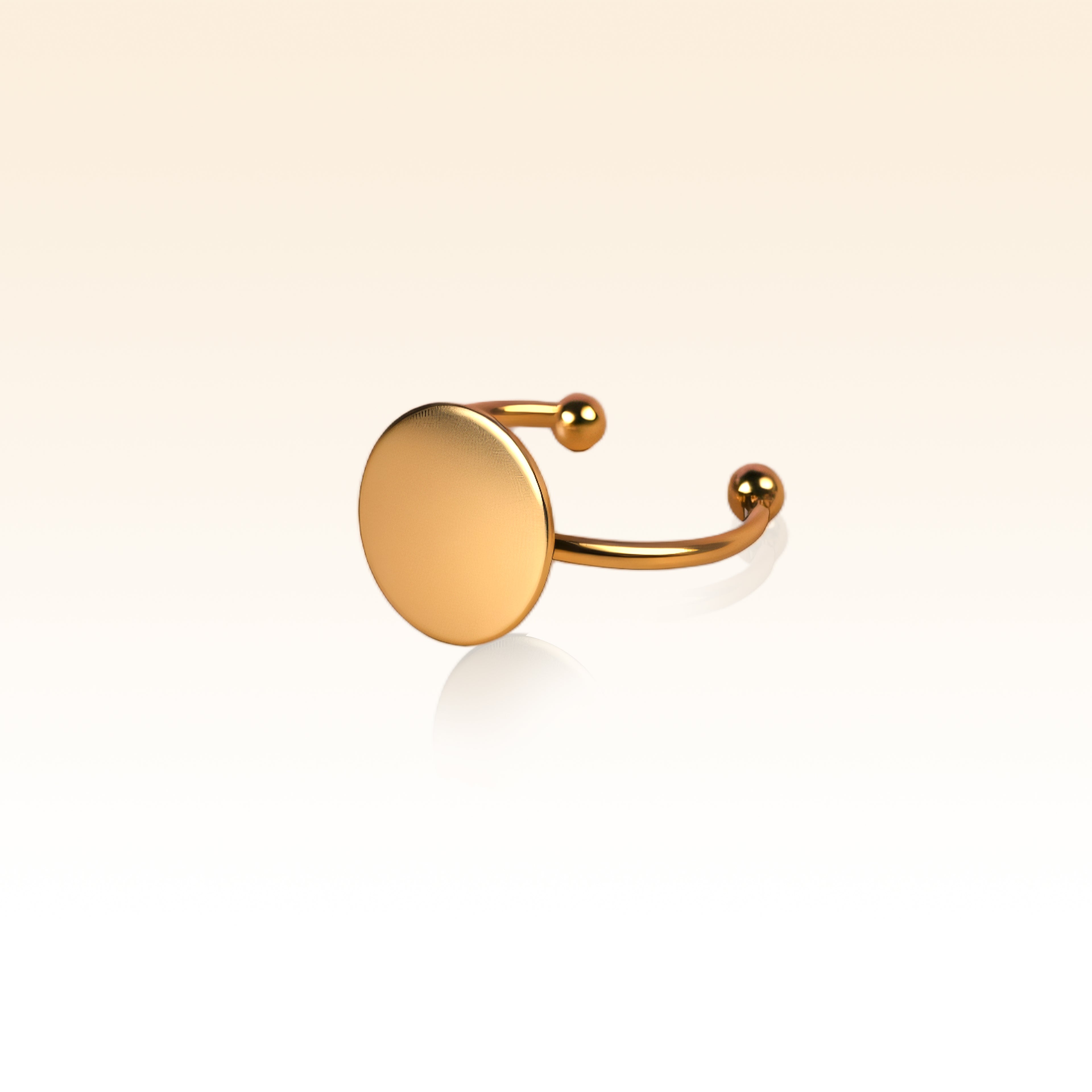 Taffeay Golden Lash Ring Glue Cup Holder