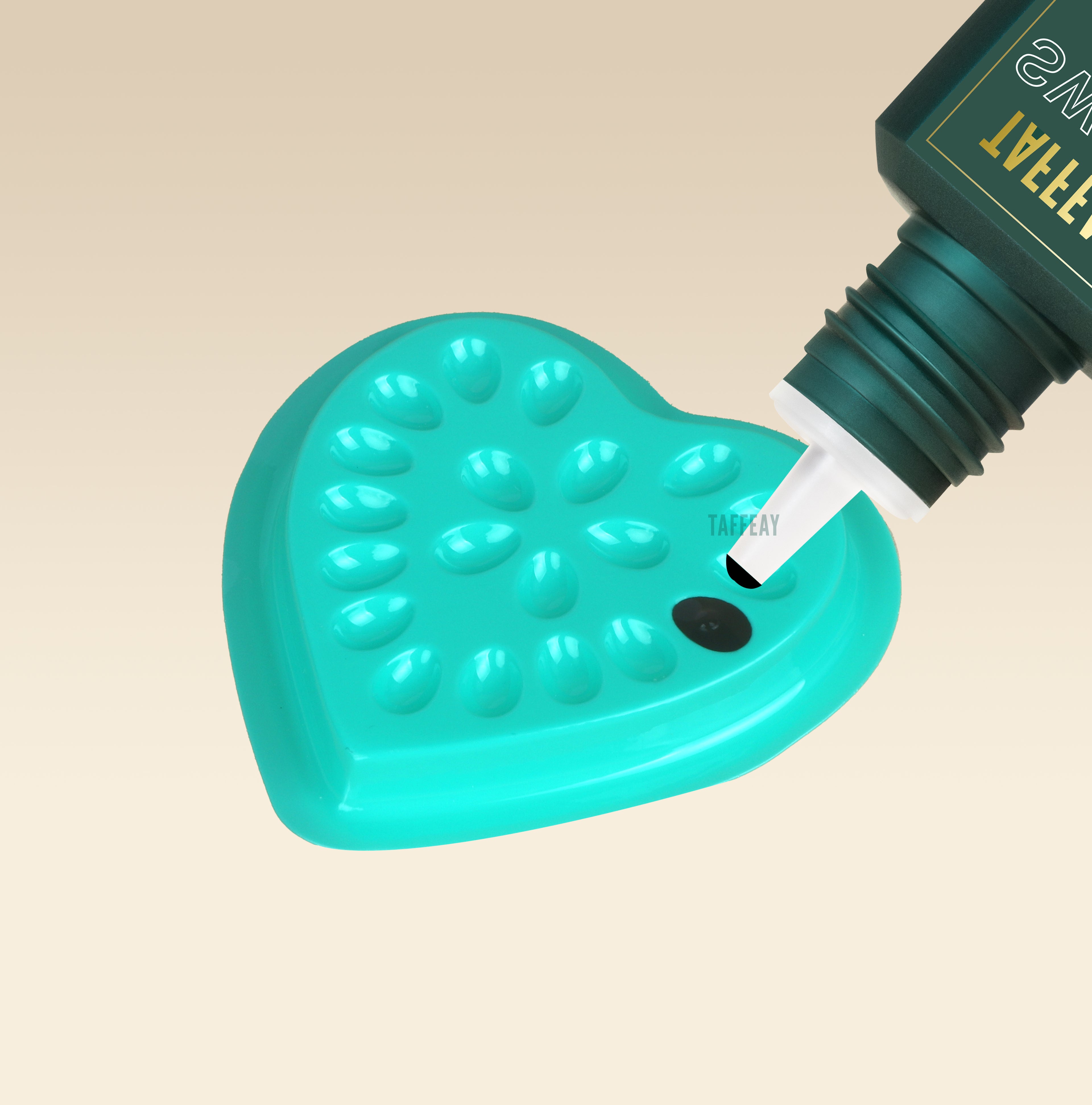 Heart-Shaped Glue Flower Pallet