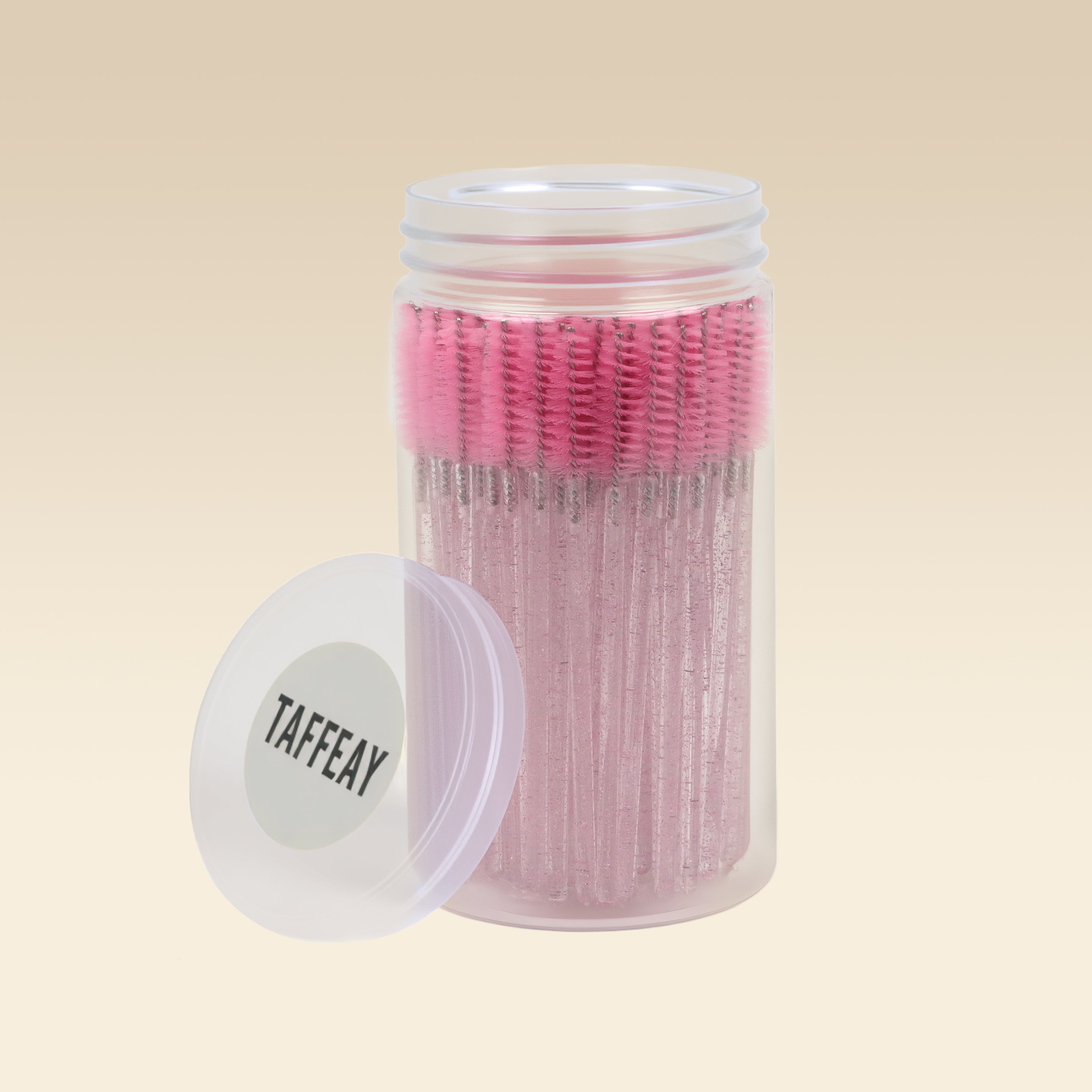 Taffeay Eyelash Glitter Mascara Brush (100pcs/box)