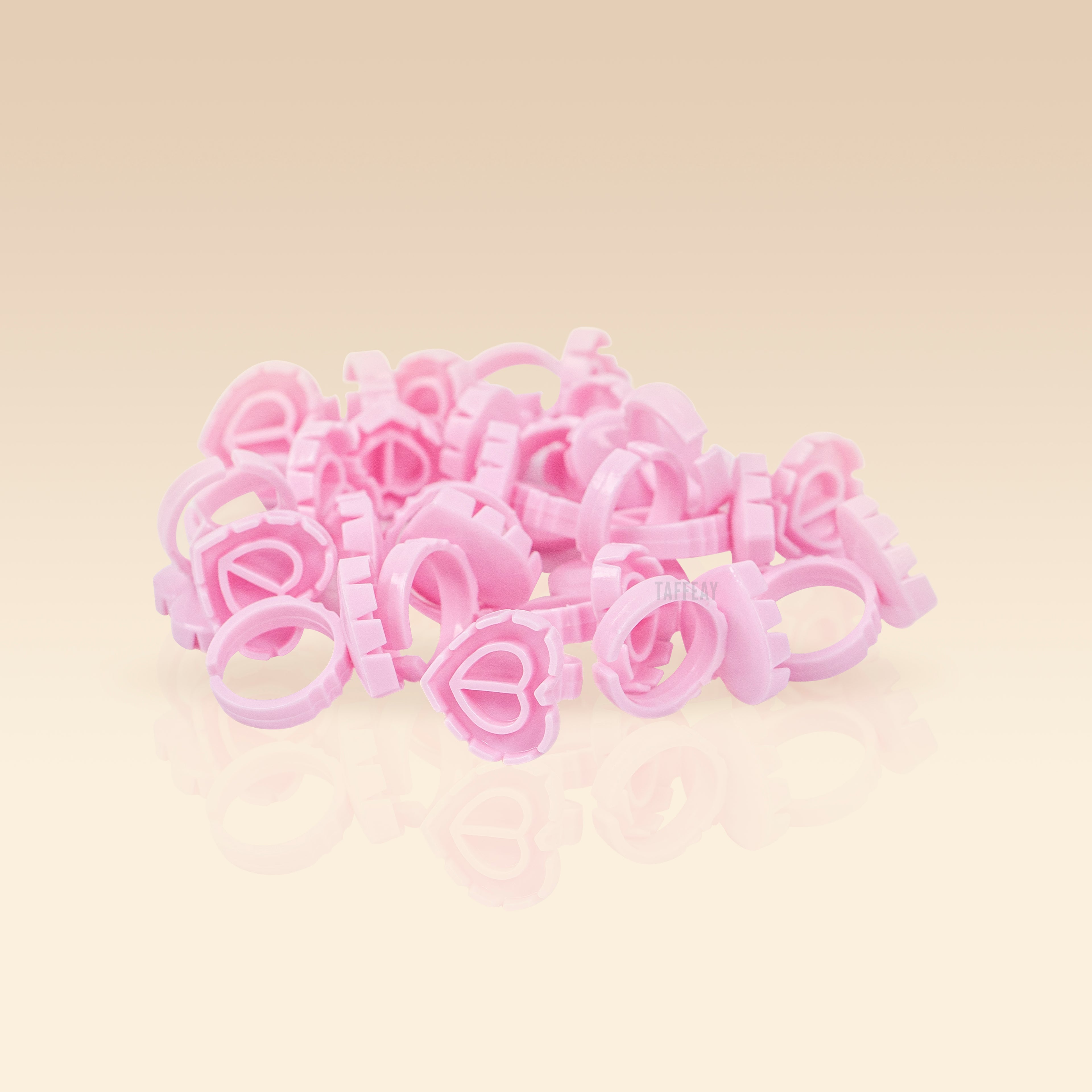 Heart-shaped Glue Ring Cup With Box (100pcs/box)