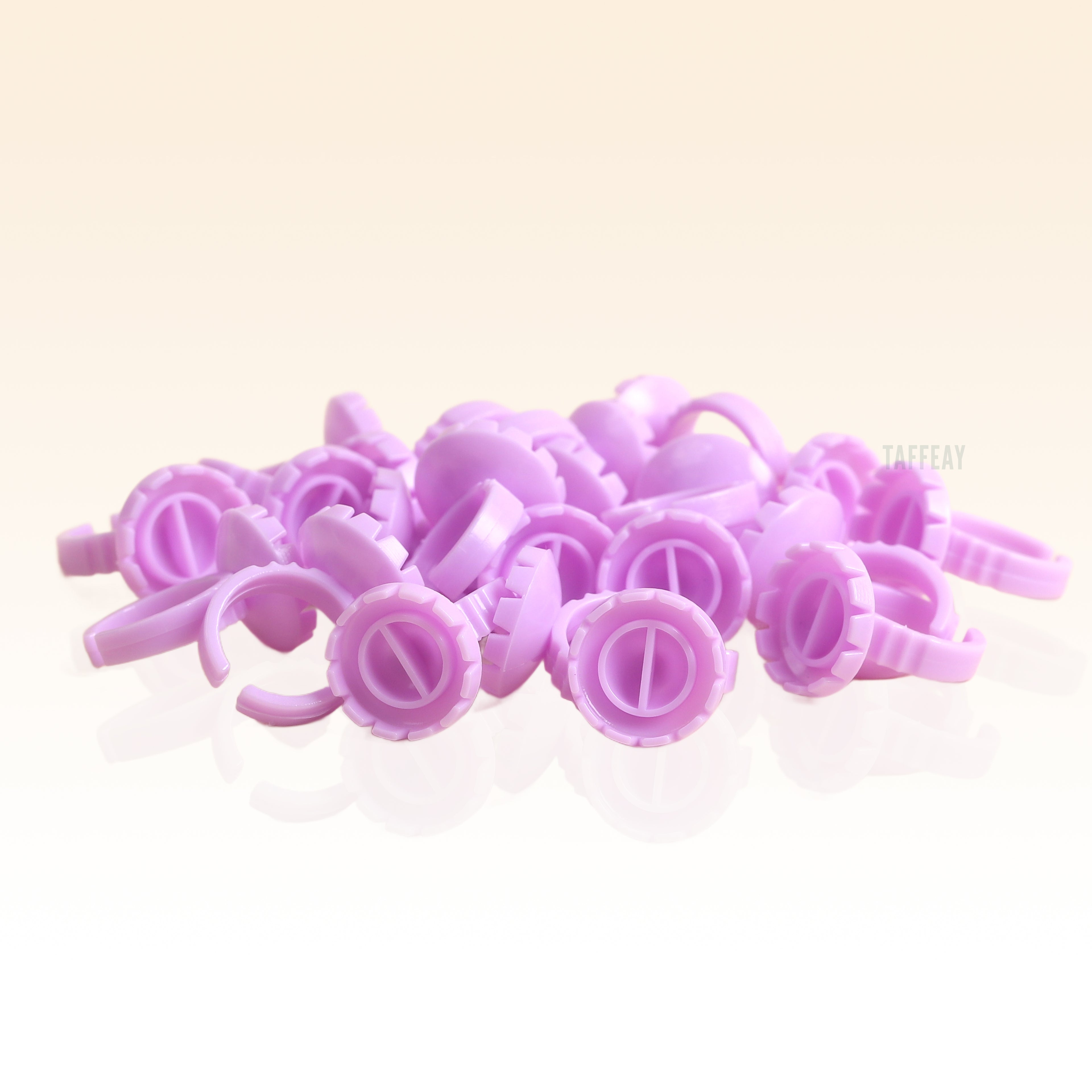 Taffeay Lash Glue Ring Cup (100pcs/pack)