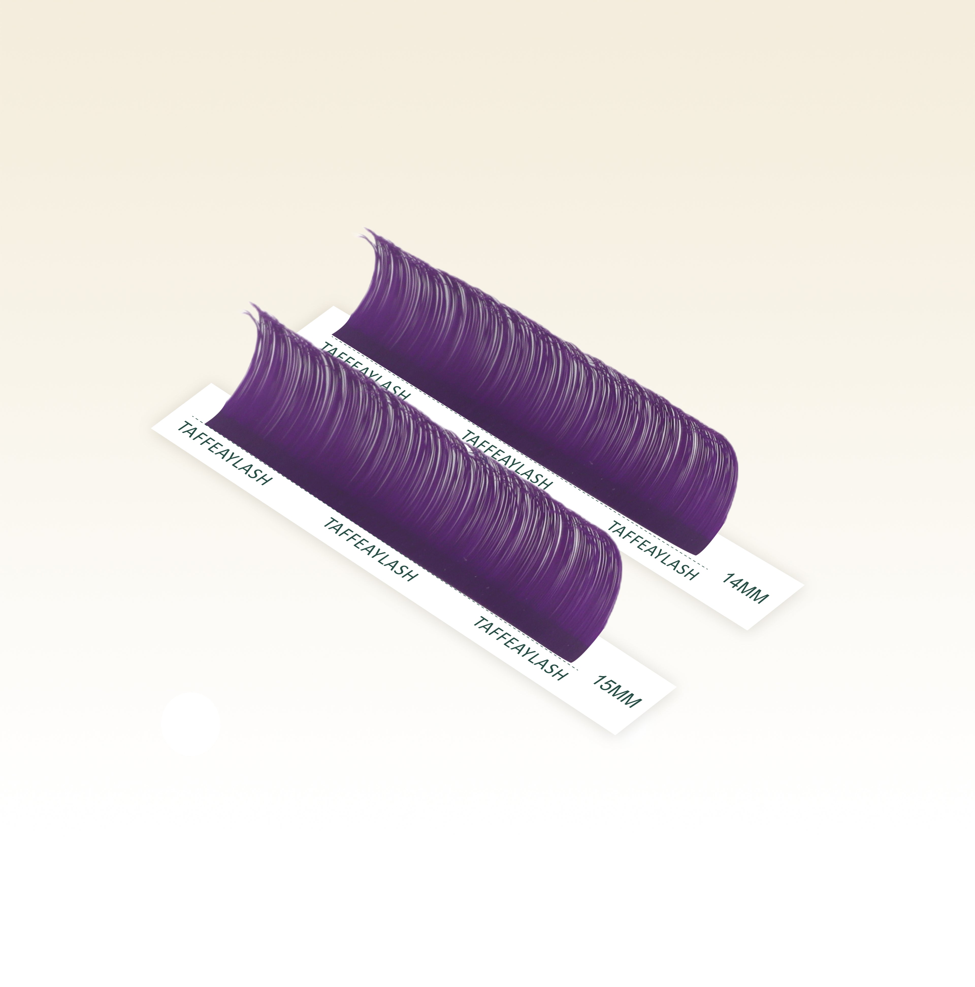 Purple Colored Lashes Extensions