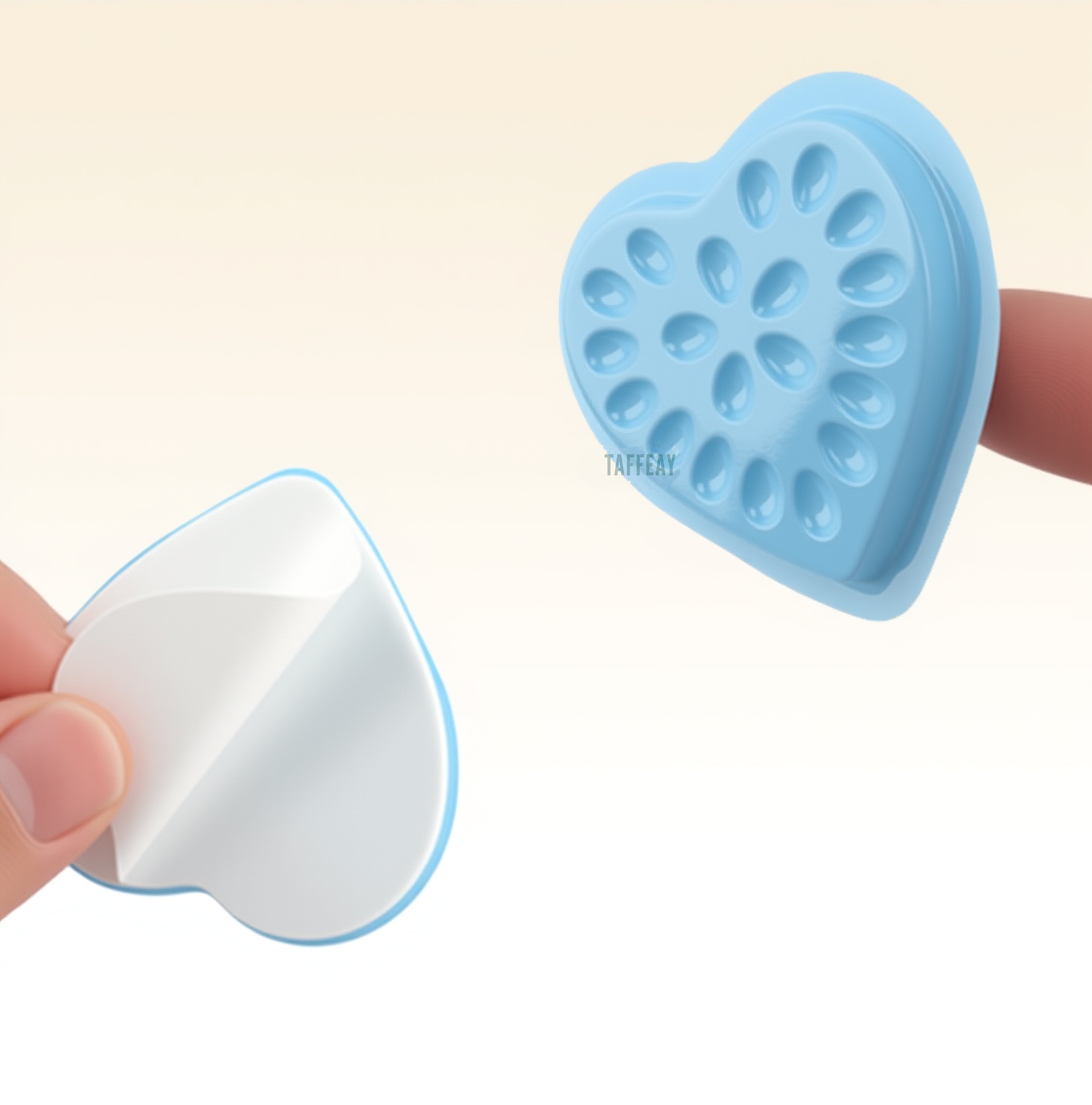 Heart-Shaped Glue Flower Pallet