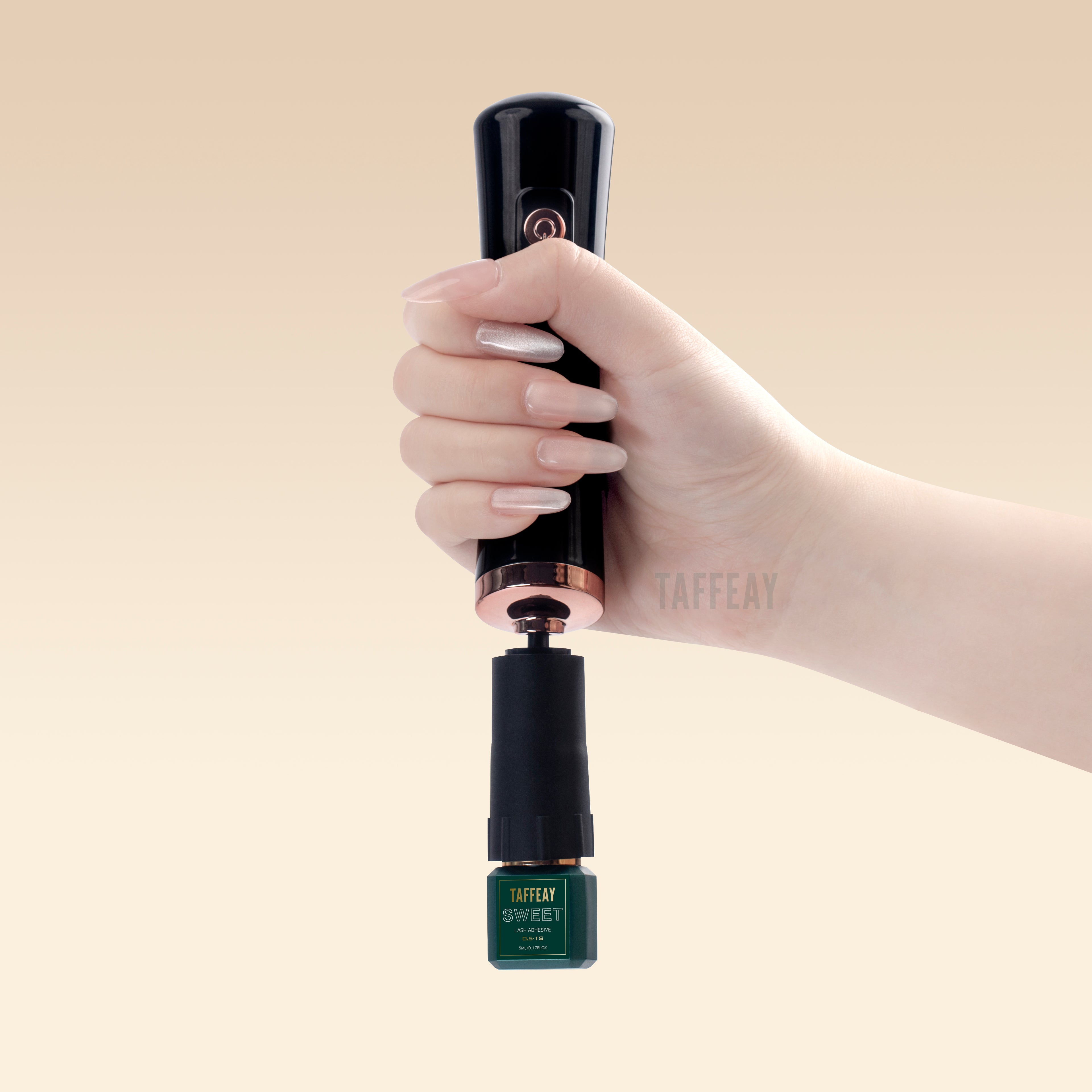 Taffeay Black Electric Glue Shaker