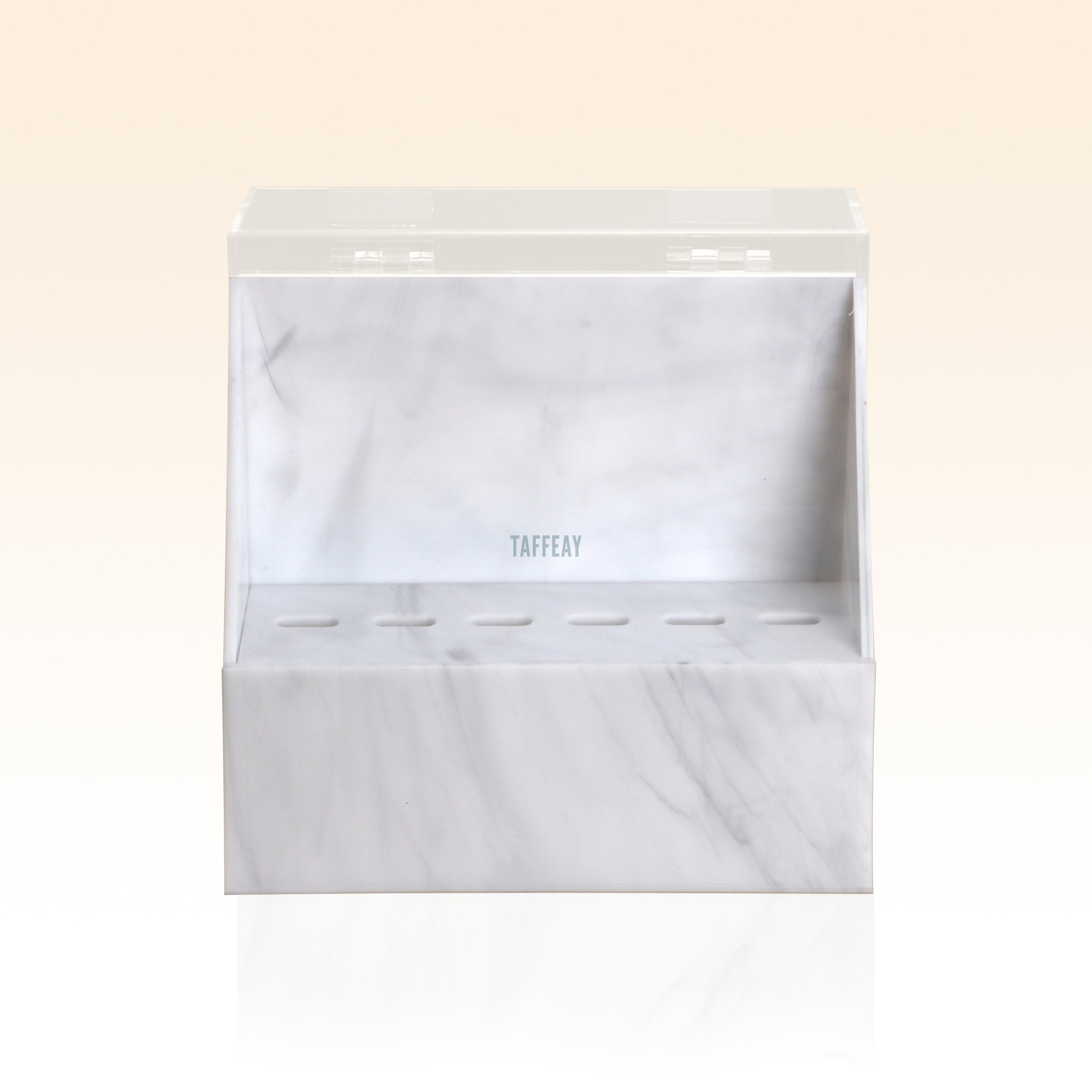 Taffeay Marbled Tweezers Holder