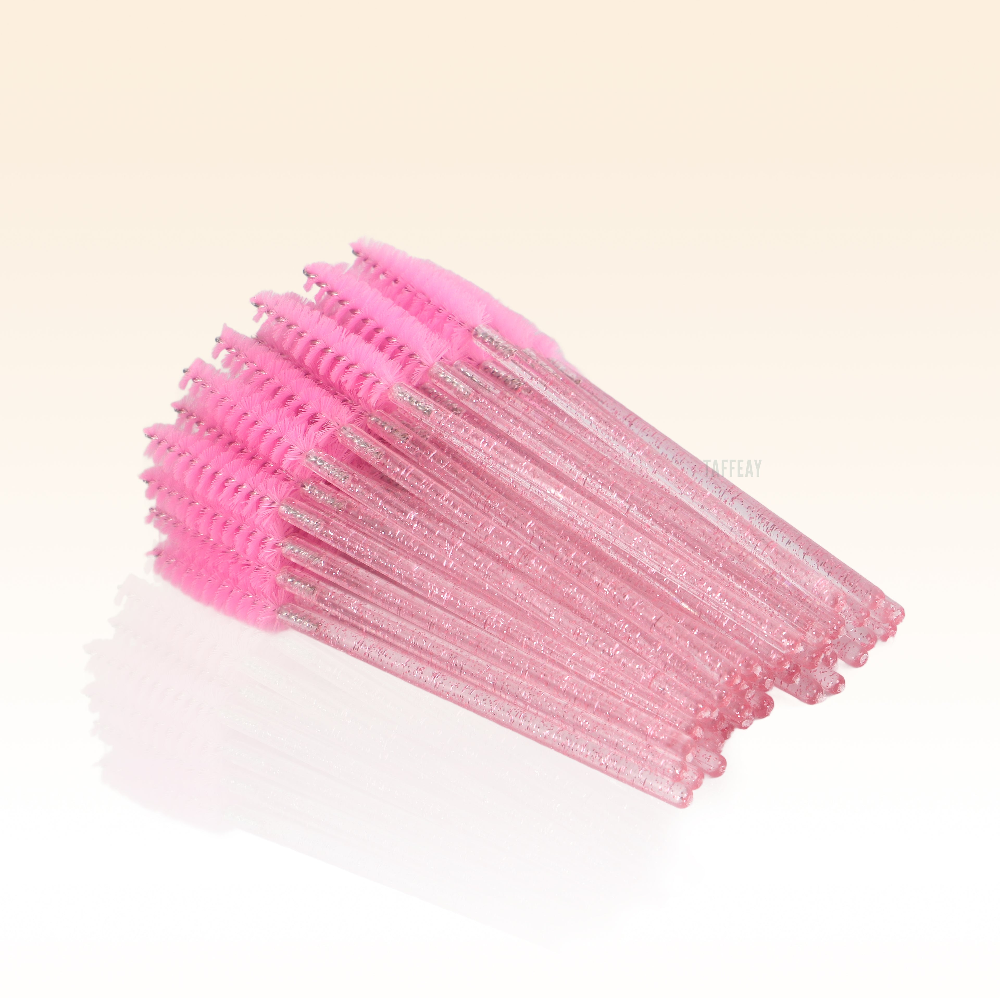 Taffeay Eyelash Glitter Mascara Brush (50pcs/pack)