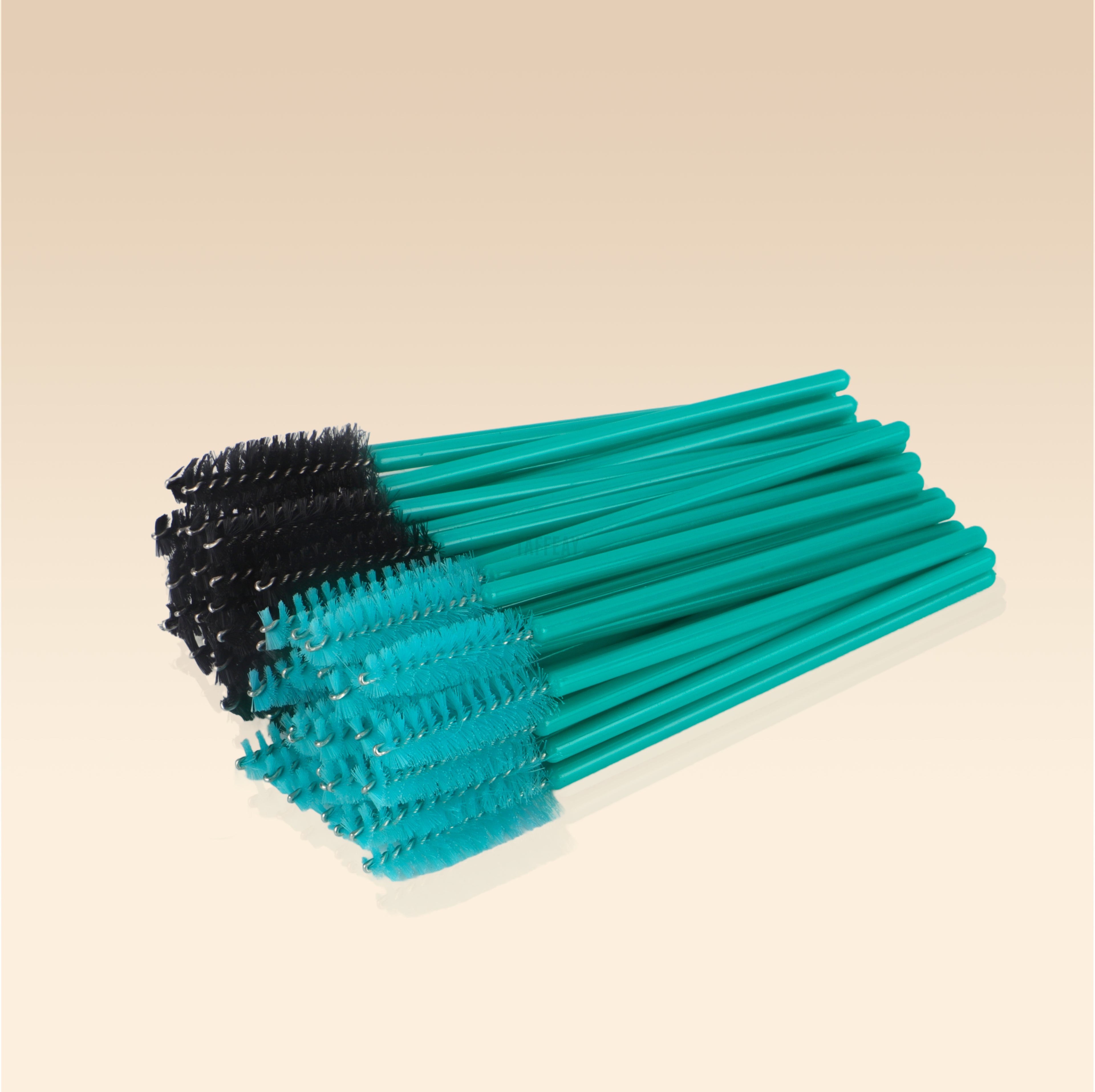 Taffeay Green Eyelash Brushes (50pcs/pack)