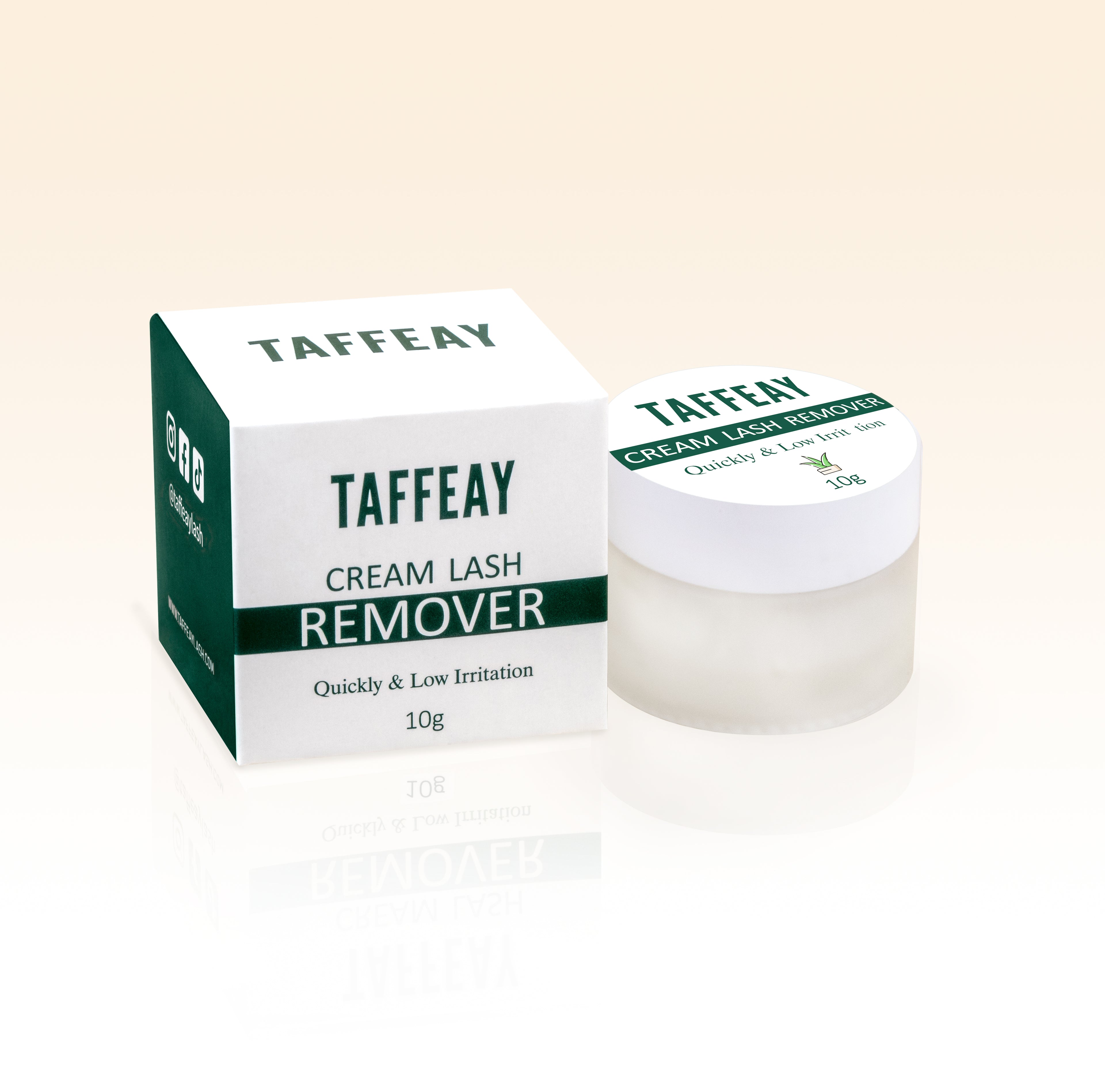 Taffeay Aloe Non-Allergenic Eyelash Remover (10g)