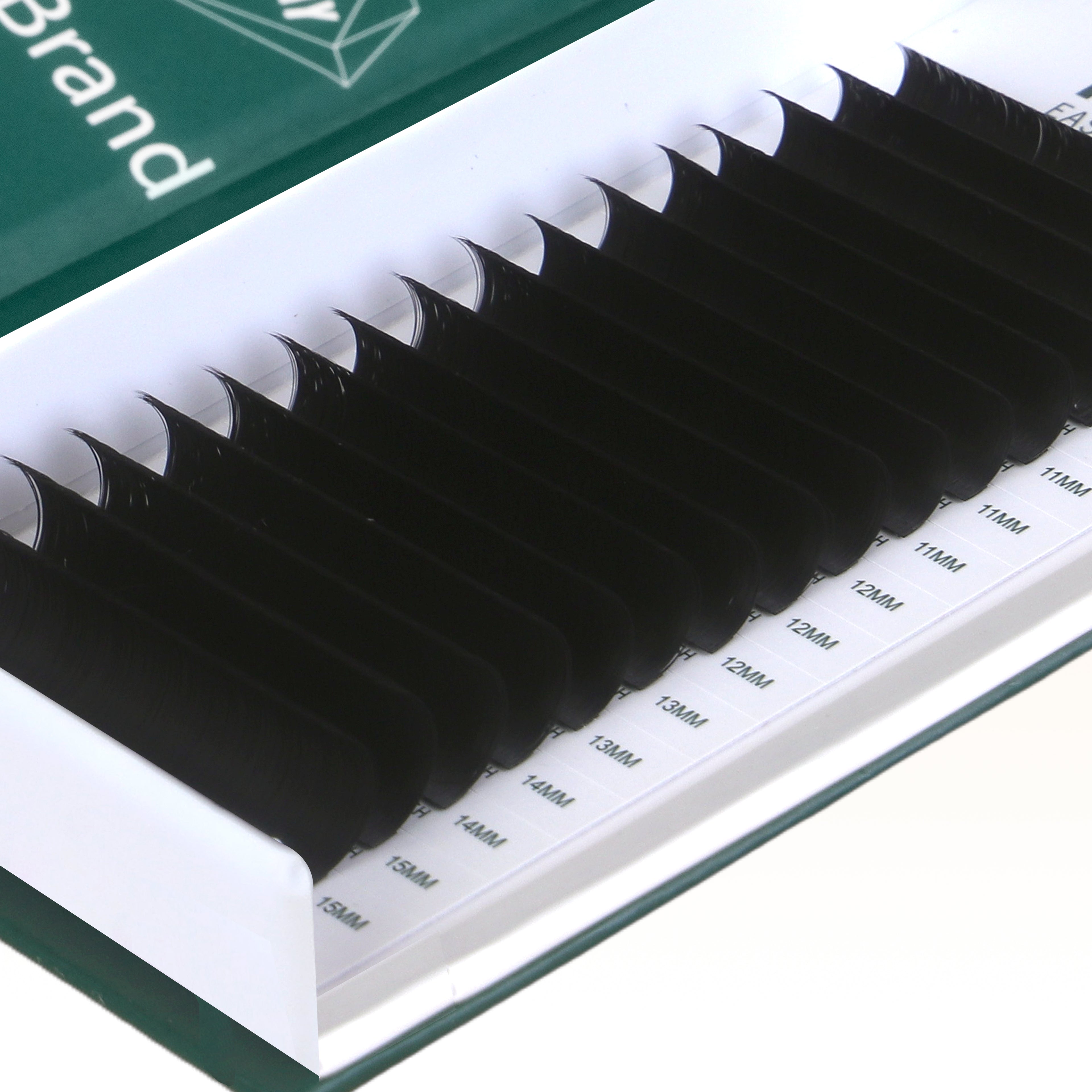 Taffeay Easy Fan Super Matte Black Volume Lashes Extensions (16 Rows)