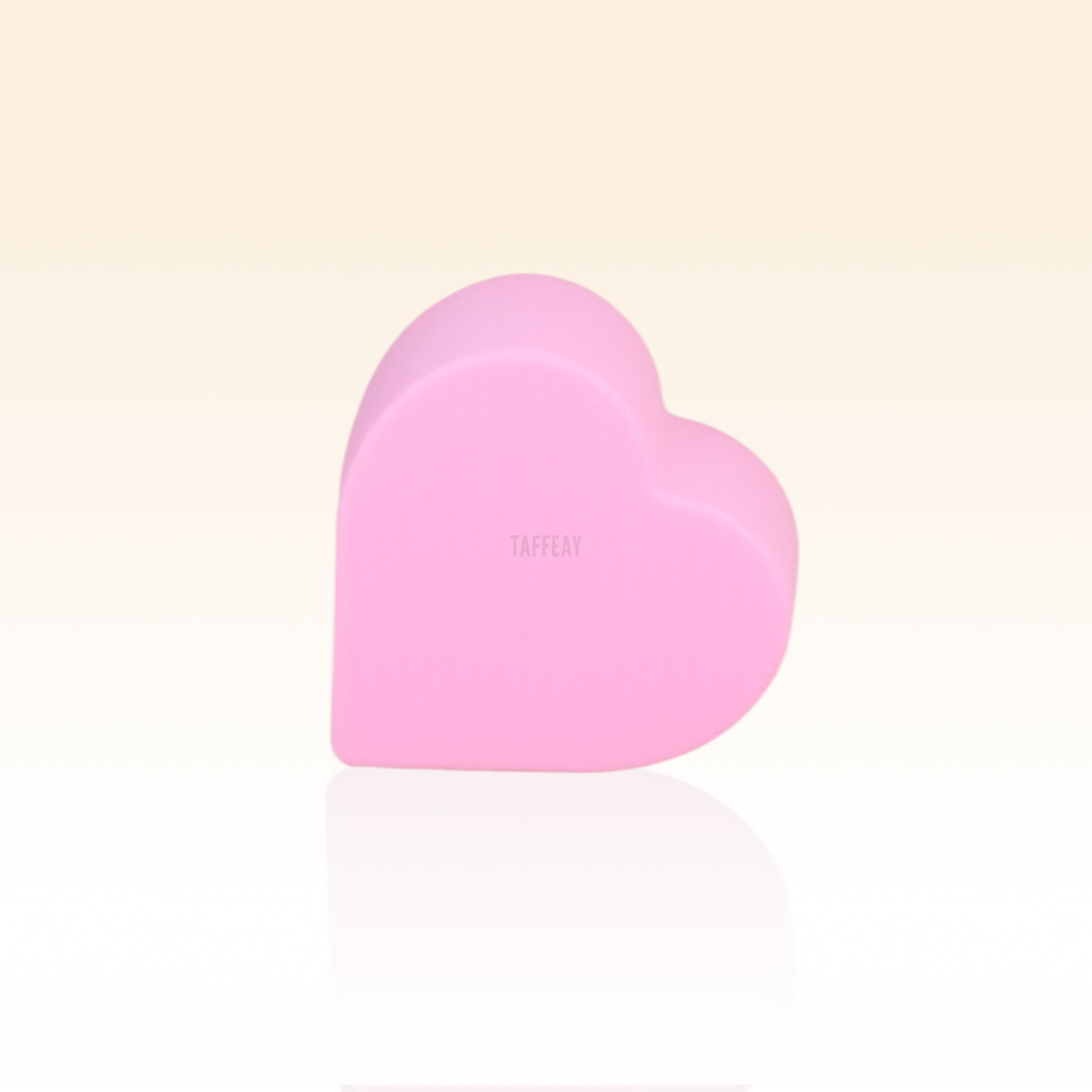 Taffeay Heart-Shaped Sponge (4pcs/pack)