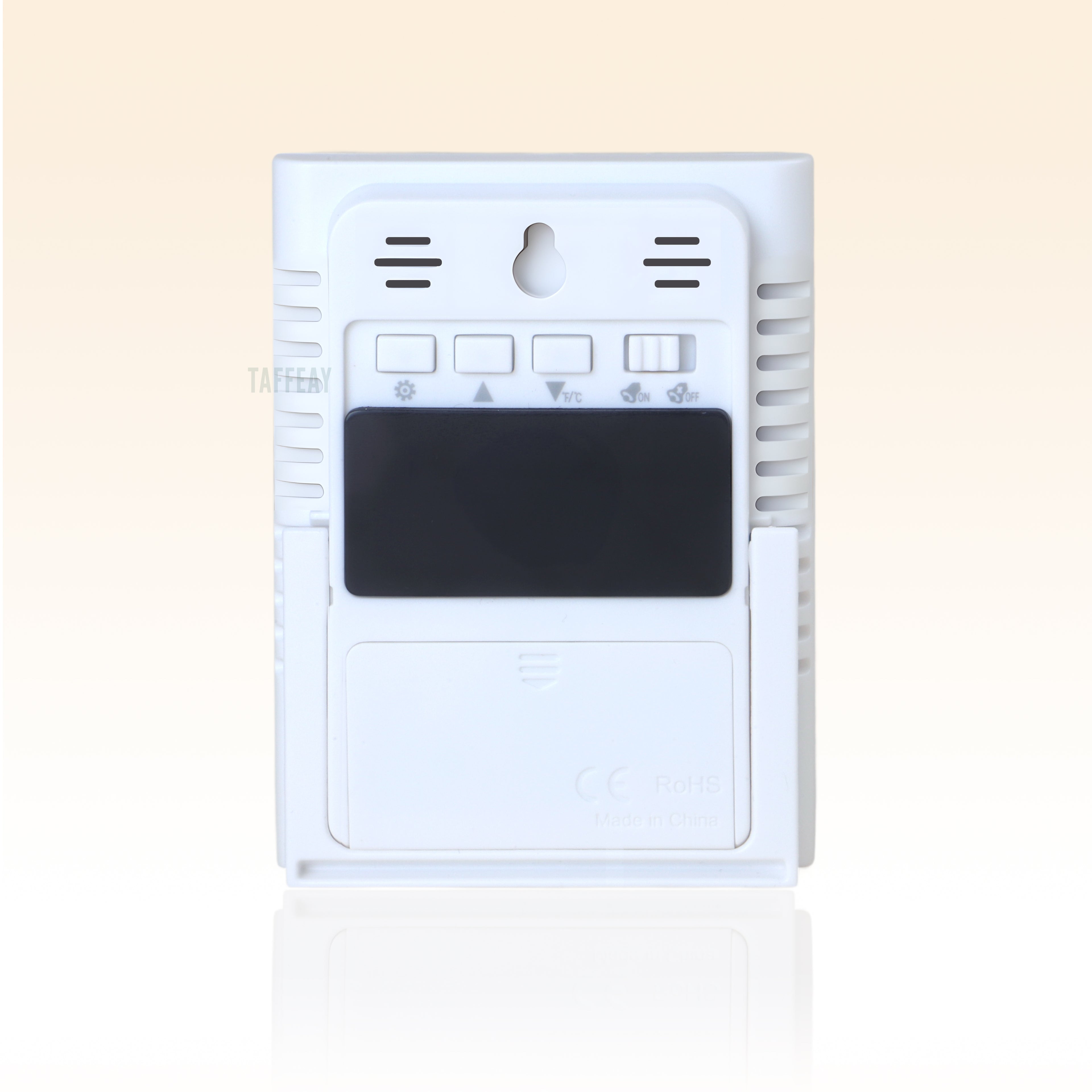 Taffeay Intelligent Temperature And Humidity Meter With Alarm Clock