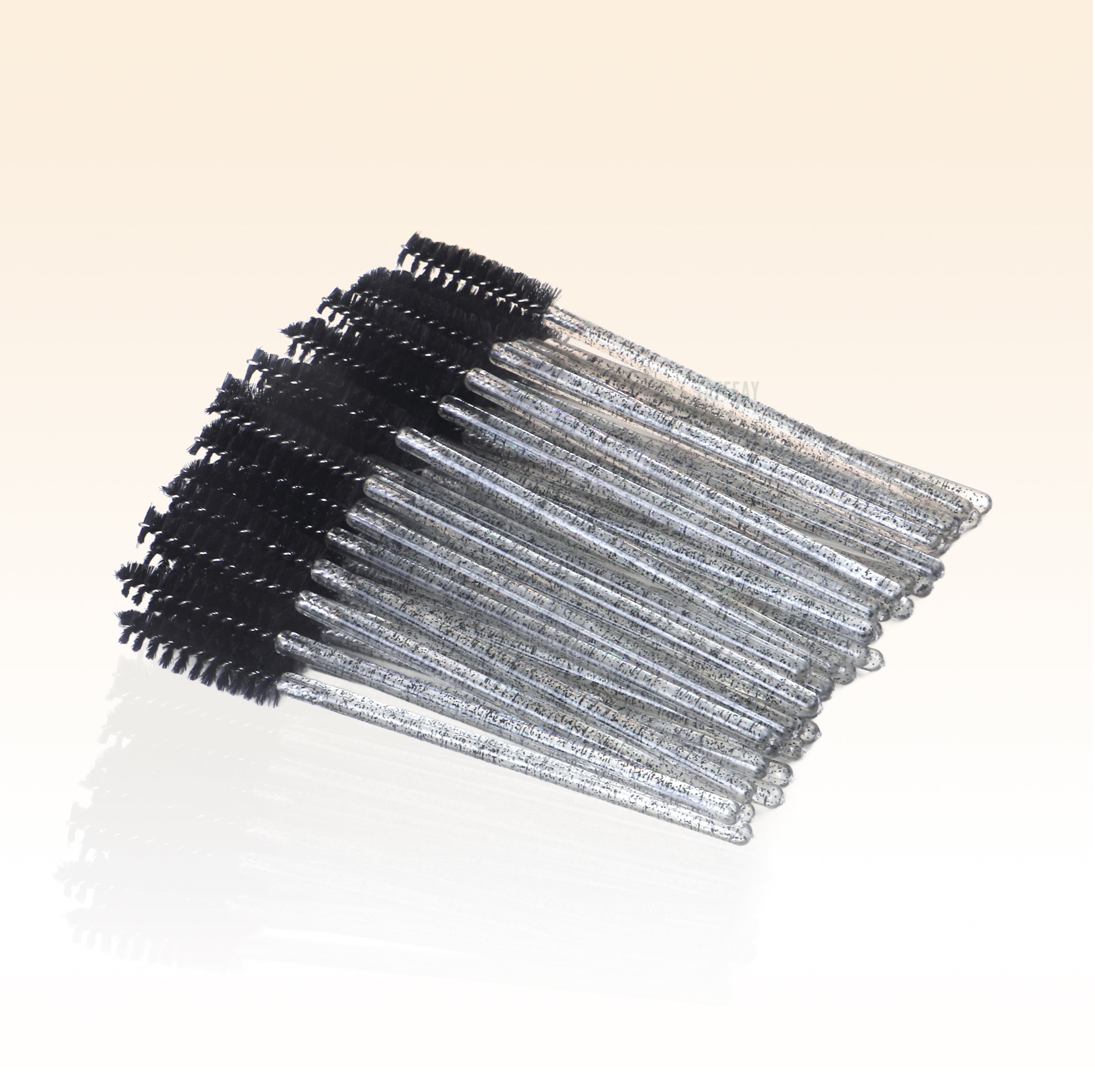 Taffeay Eyelash Glitter Mascara Brush (50pcs/pack)