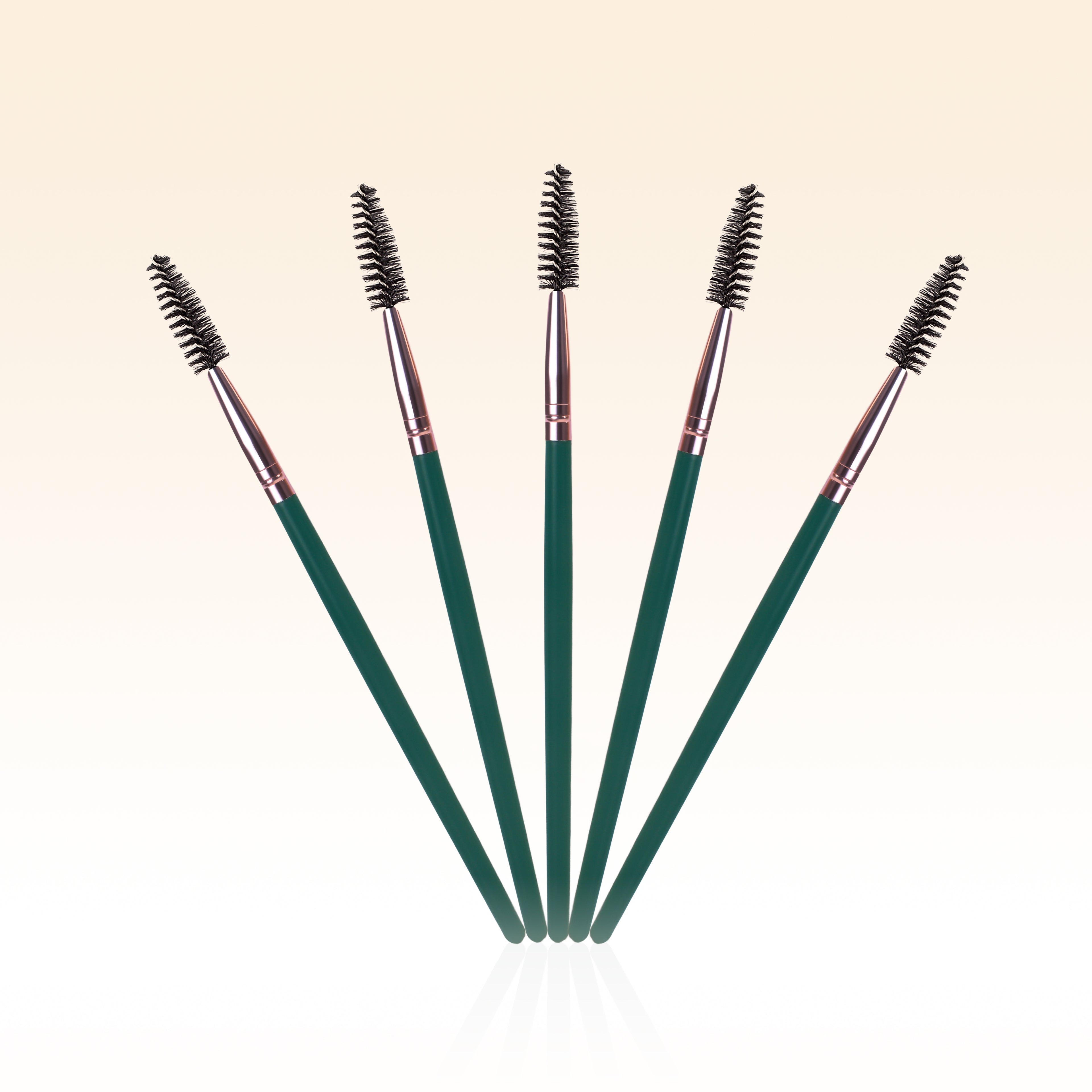Taffeay Green Lash Cleansing Brushes (5pcs/pack)