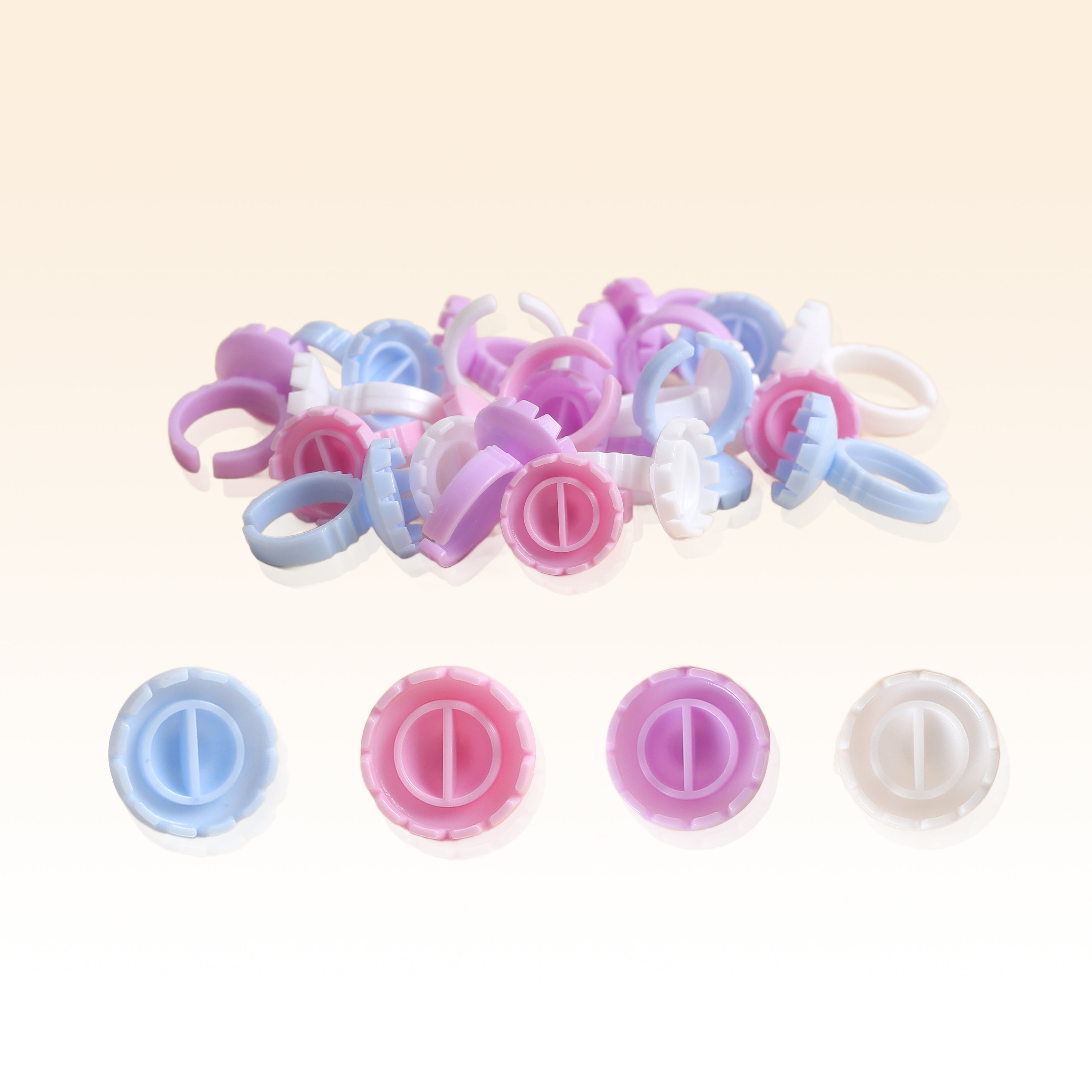 Taffeay Lash Glue Ring Cup (100pcs/pack)