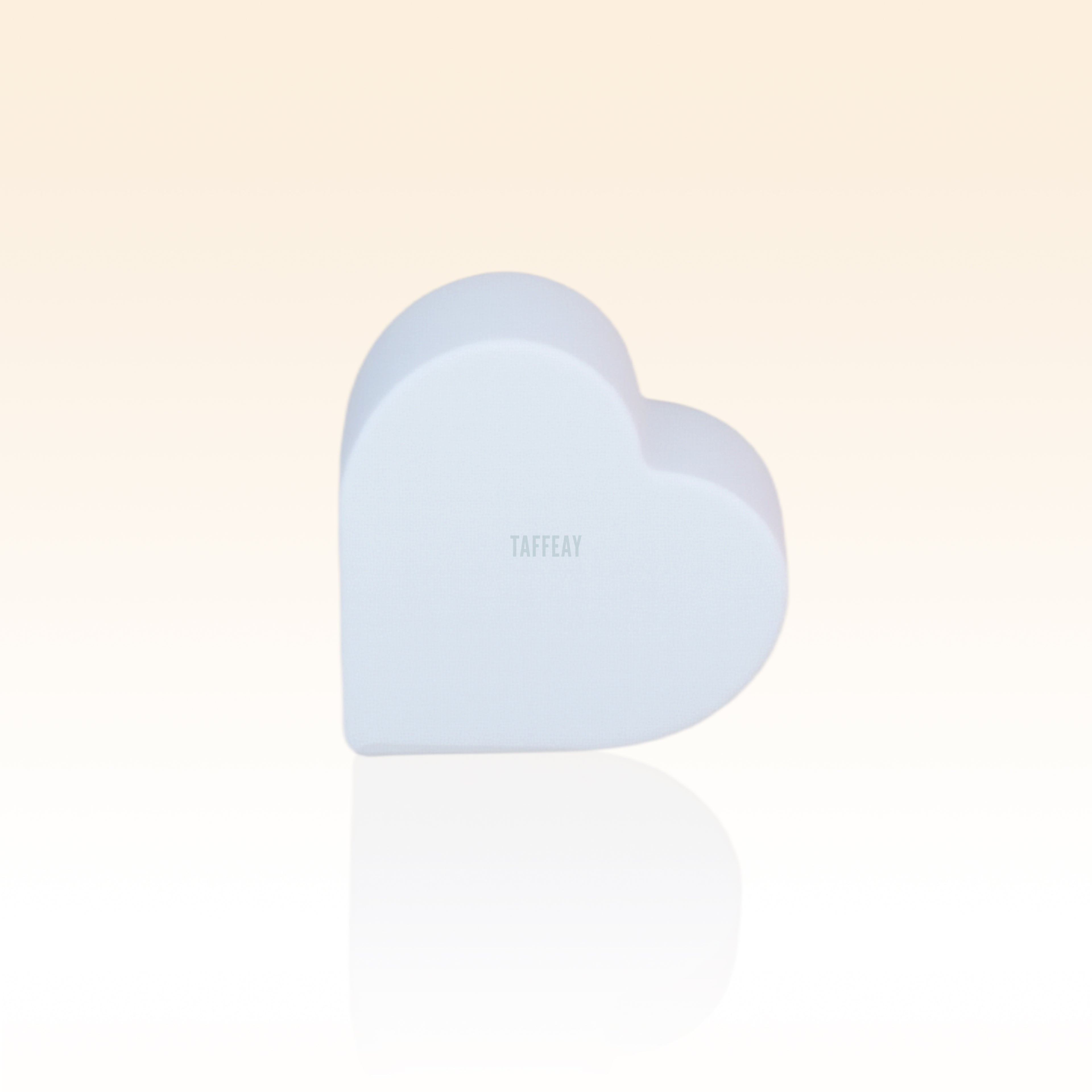 Taffeay Heart-Shaped Sponge (4pcs/pack)