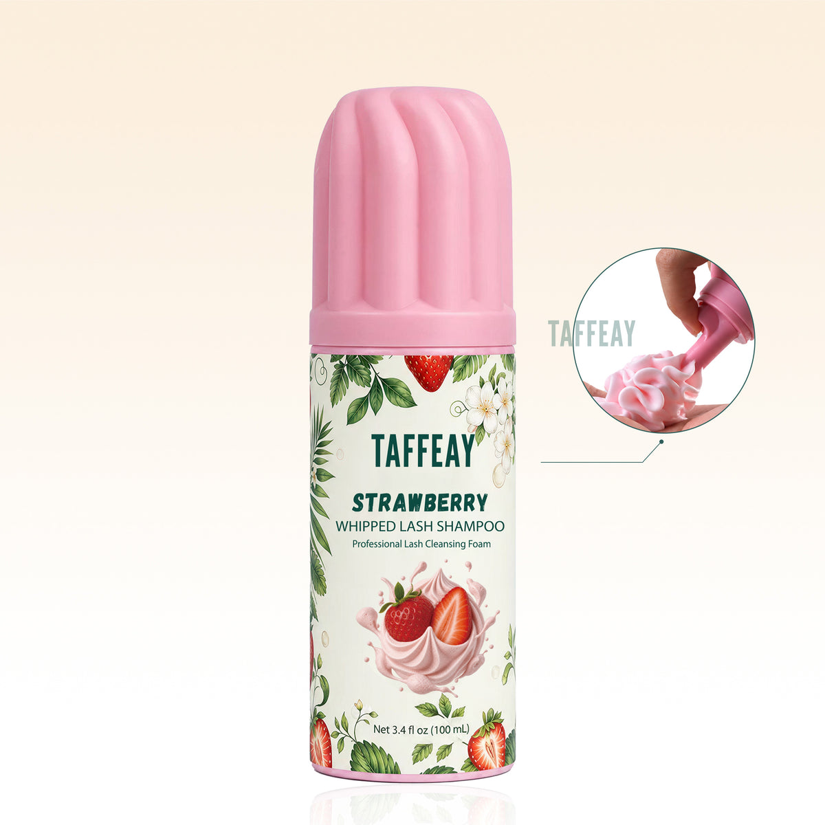 Hot Sale Strawberry Whipped Lash Shampoo (100ml)