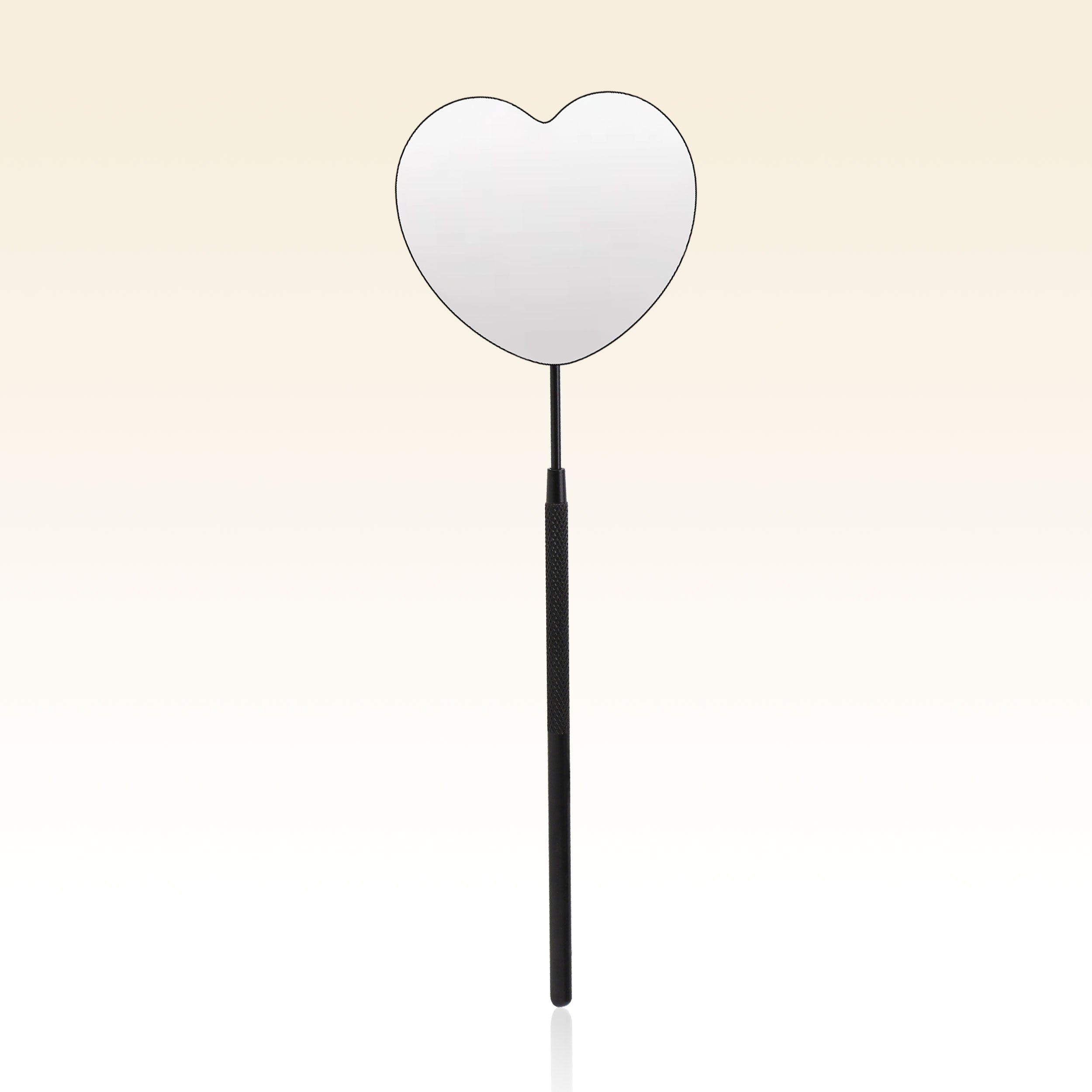 Heart-shaped Rotating Stainless Steel Lash Mirror
