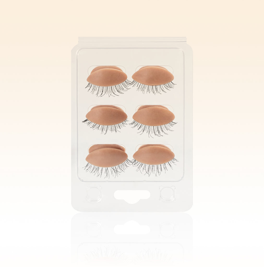 Taffeay 6 Pcs Replaceable Practice  Eyelids