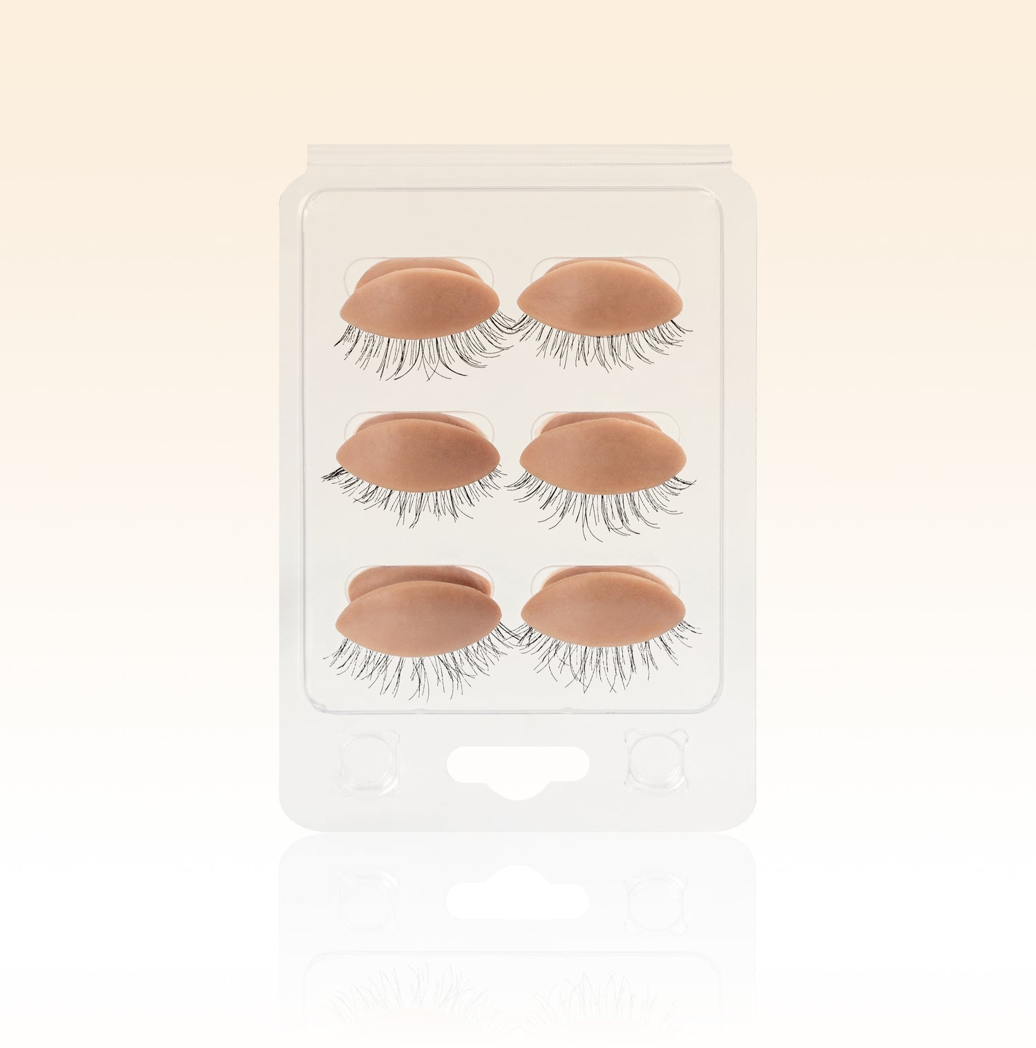 Taffeay 6 Pcs Replaceable Practice  Eyelids