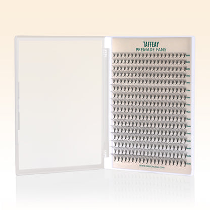 Taffeay 10D Premade Volume Pointy Base Lash Fans (320 fans)
