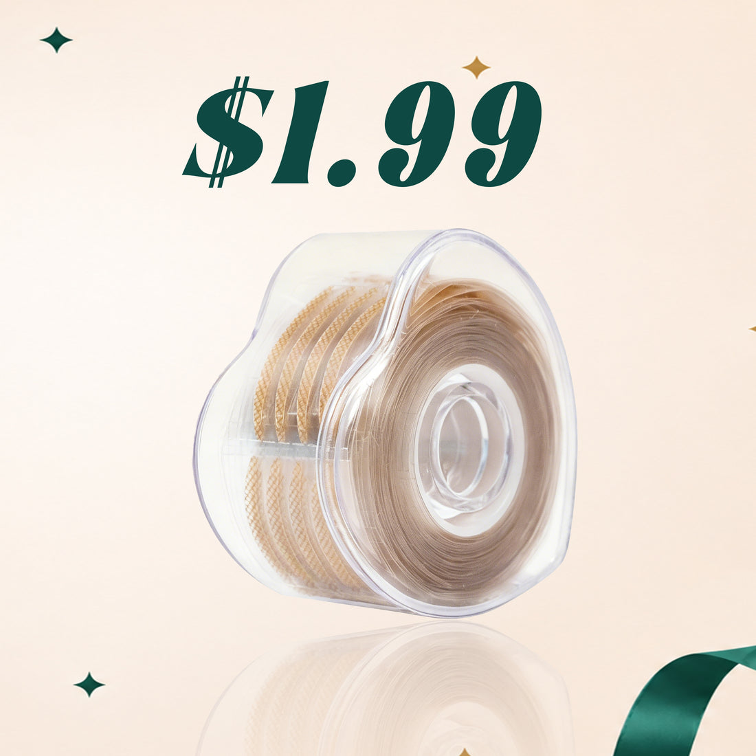 $1.99 Flash Sale Heart-Shaped Eyelid Tape (600pcs/roll)