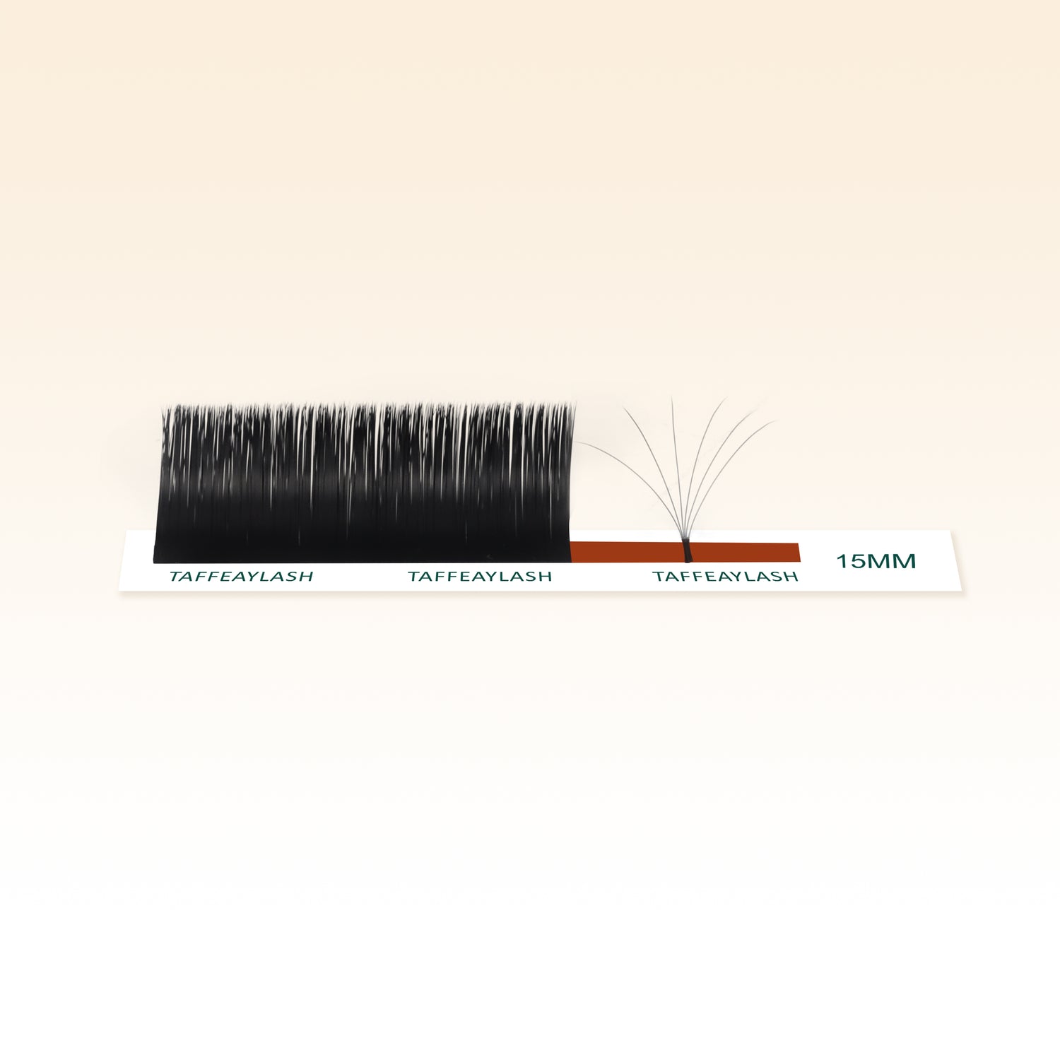 0.05MM Easy Fan Super Matte Black Volume Lashes Extensions (16 Rows)