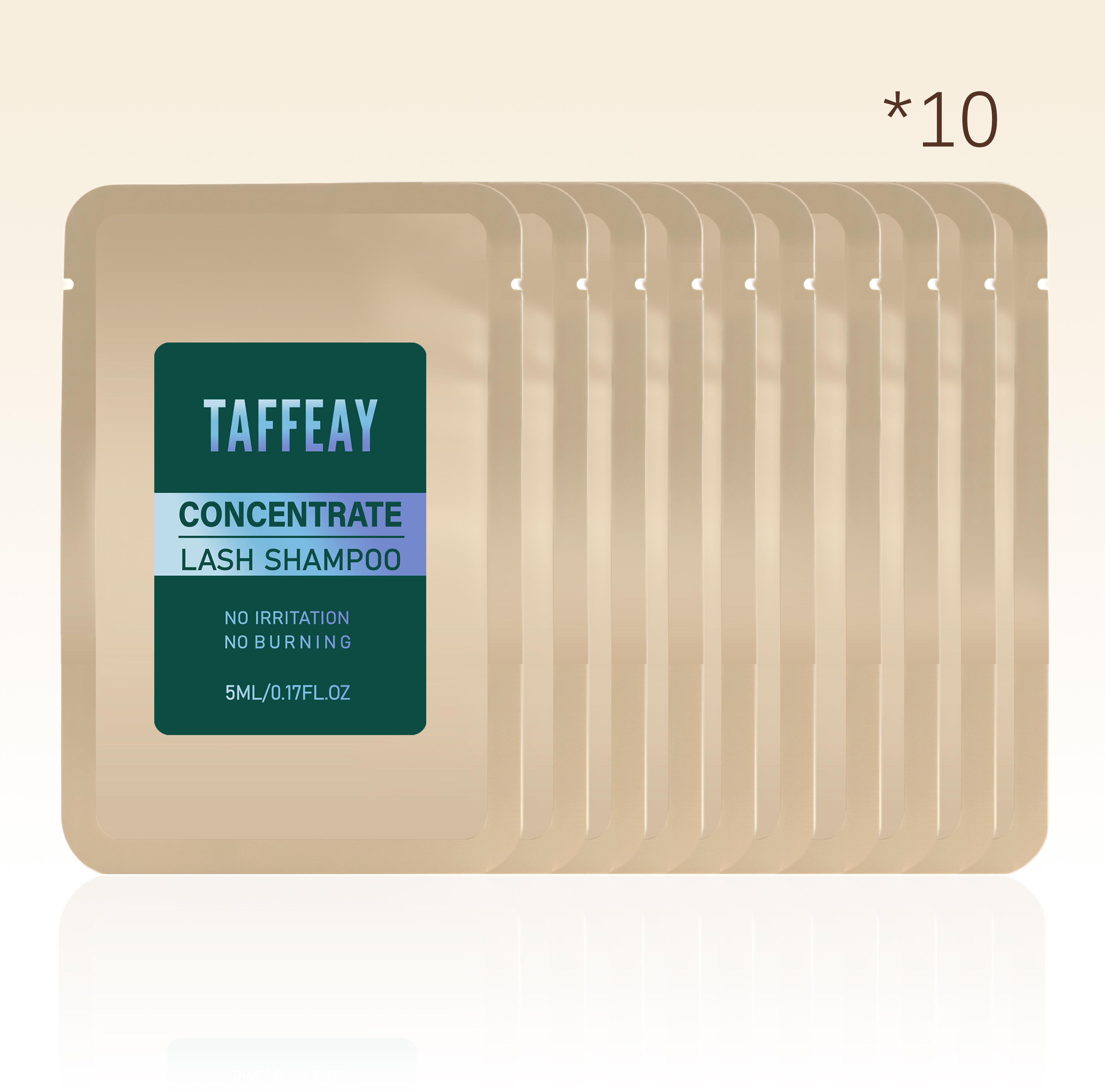 Taffeay Concentrated Lash Cleansing Mousse(5ml/pack)