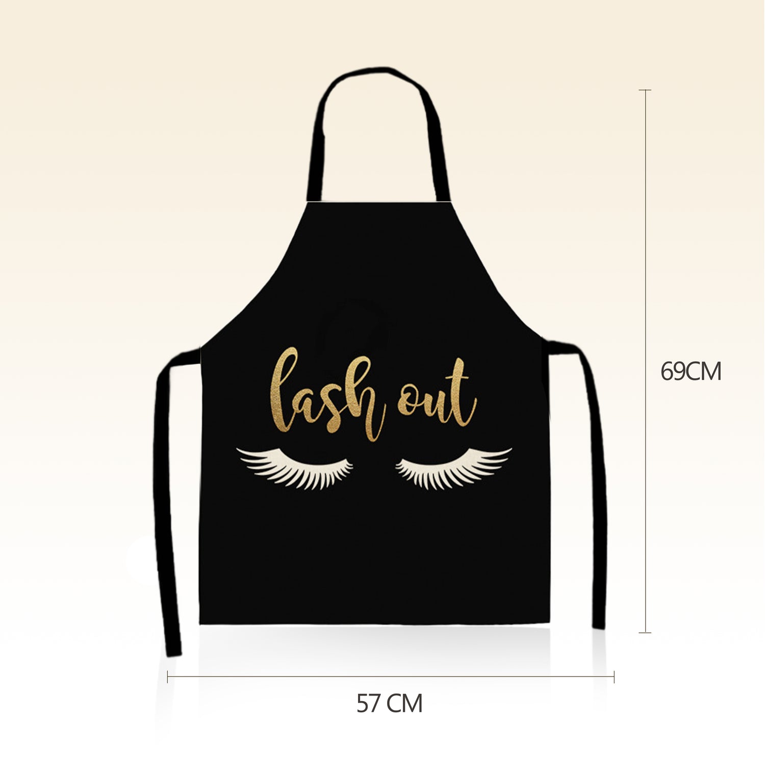 Taffeay Embroidered Lash Apron