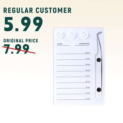 Limited 3 Items For Regulars White Lash Pallet With Length Zones