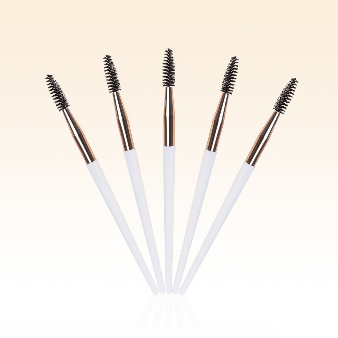 Taffeay White Lash Cleansing Brushes (5pcs/pack)