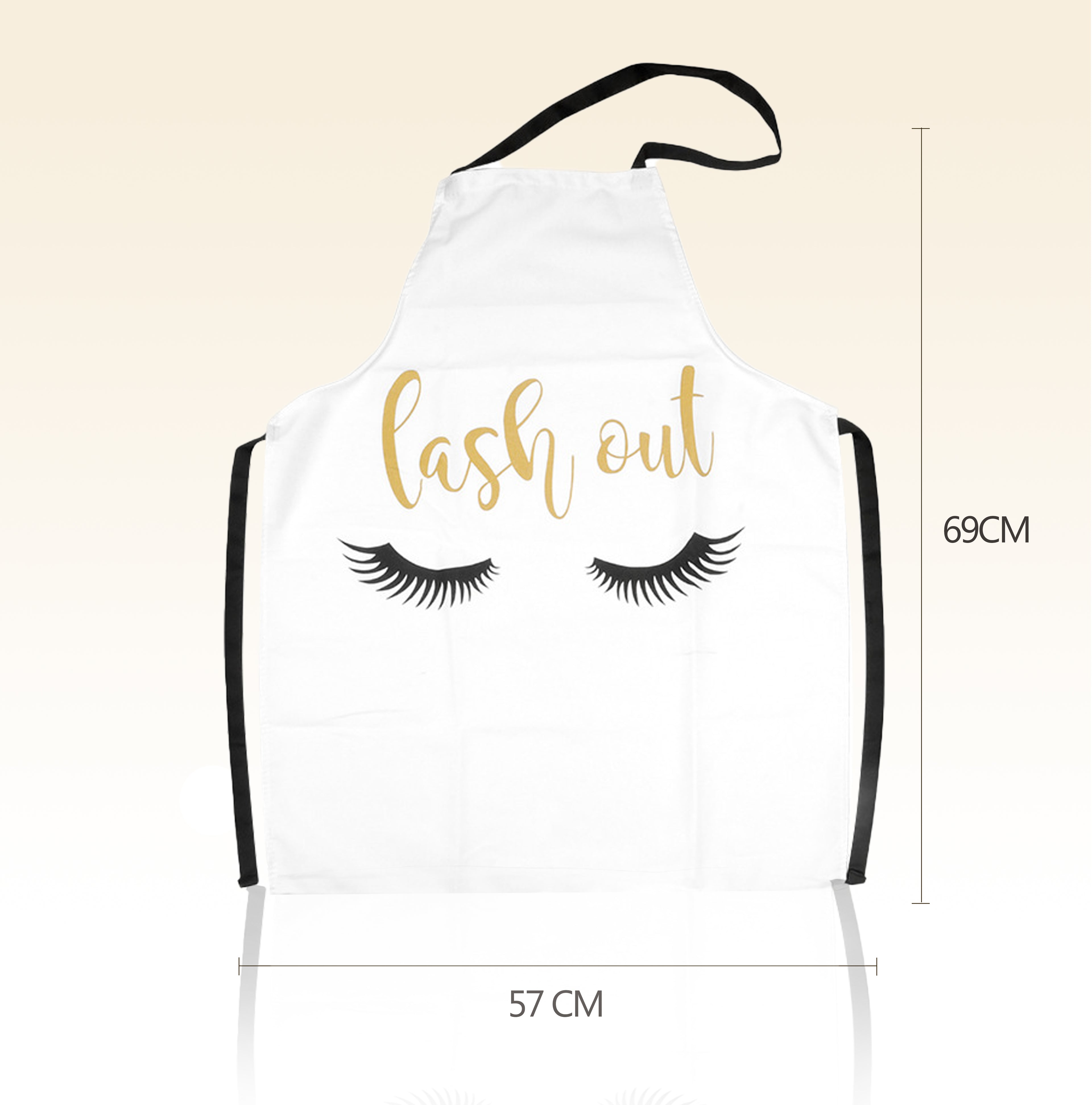 Taffeay Embroidered Lash Apron