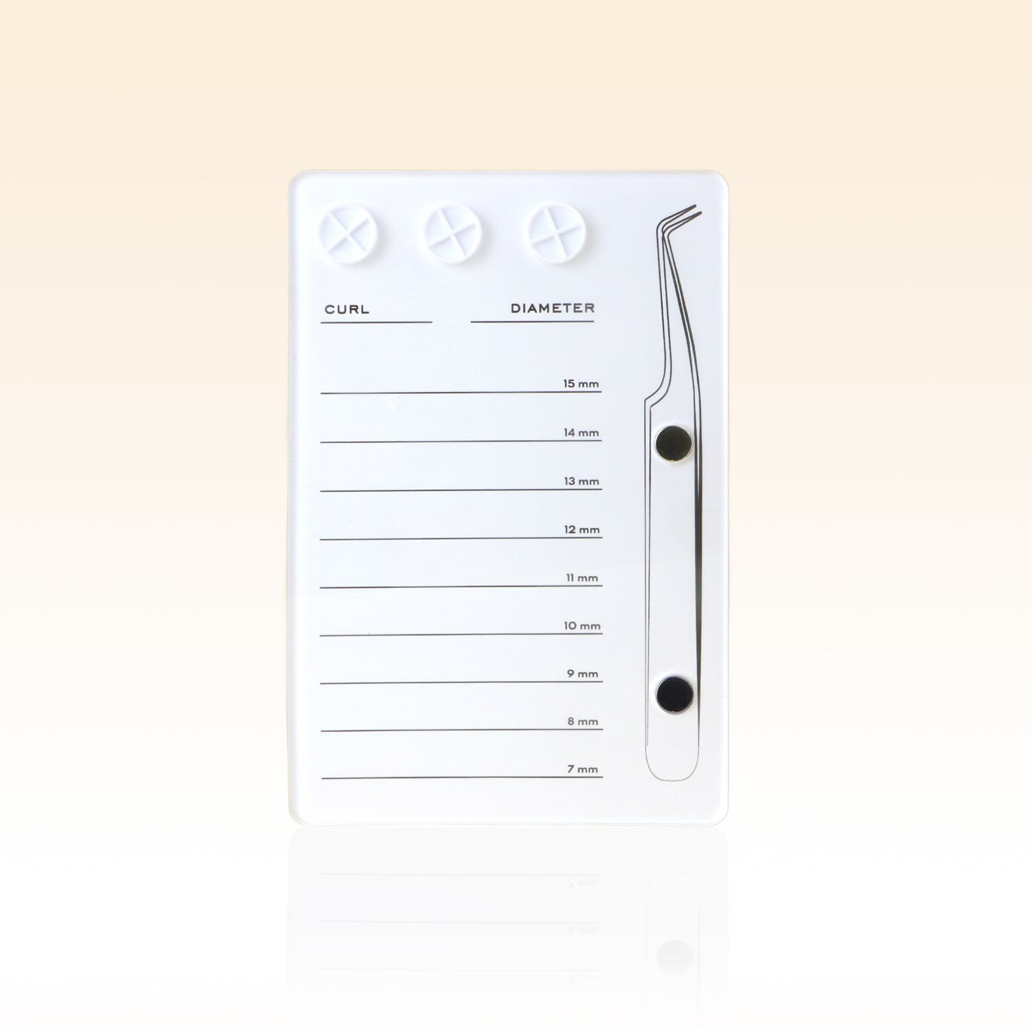 Taffeay White Lash Pallet With Length Zones
