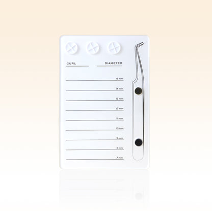 Taffeay White Lash Pallet With Length Zones