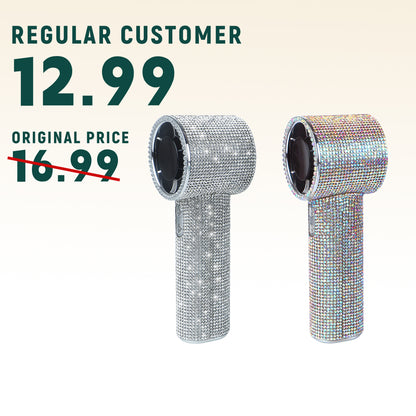 Limited 3 Items For Regulars Diamond Handheld Fan