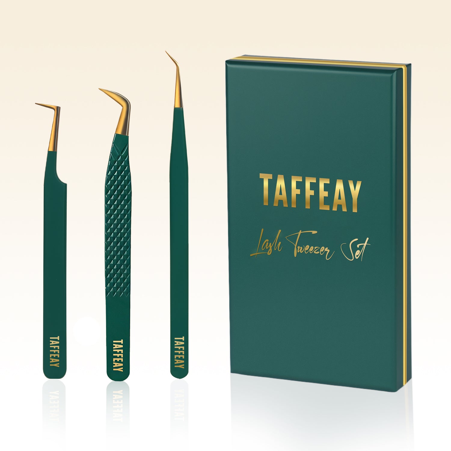STY-03 Stunning Beauty Flawless Faning Tweezer Pro Set