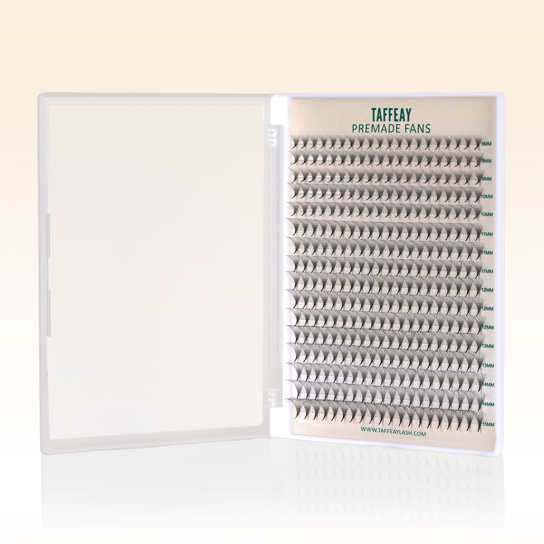 Taffeay 24D Premade Volume Pointy Base Lash Fans (320 fans)