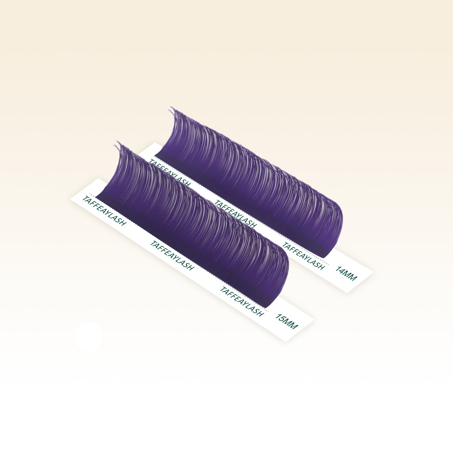 Purple Colored Lashes Extensions