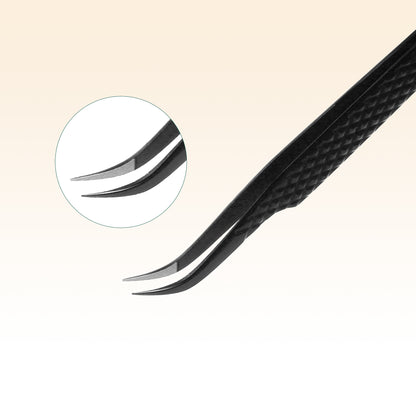 Taffeay TF-02 Black Fiber Tweezer