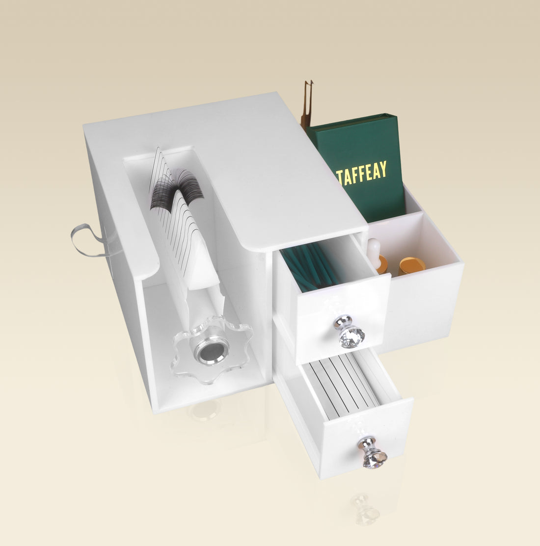 Auto-Fanning Lash Machine with Storage
