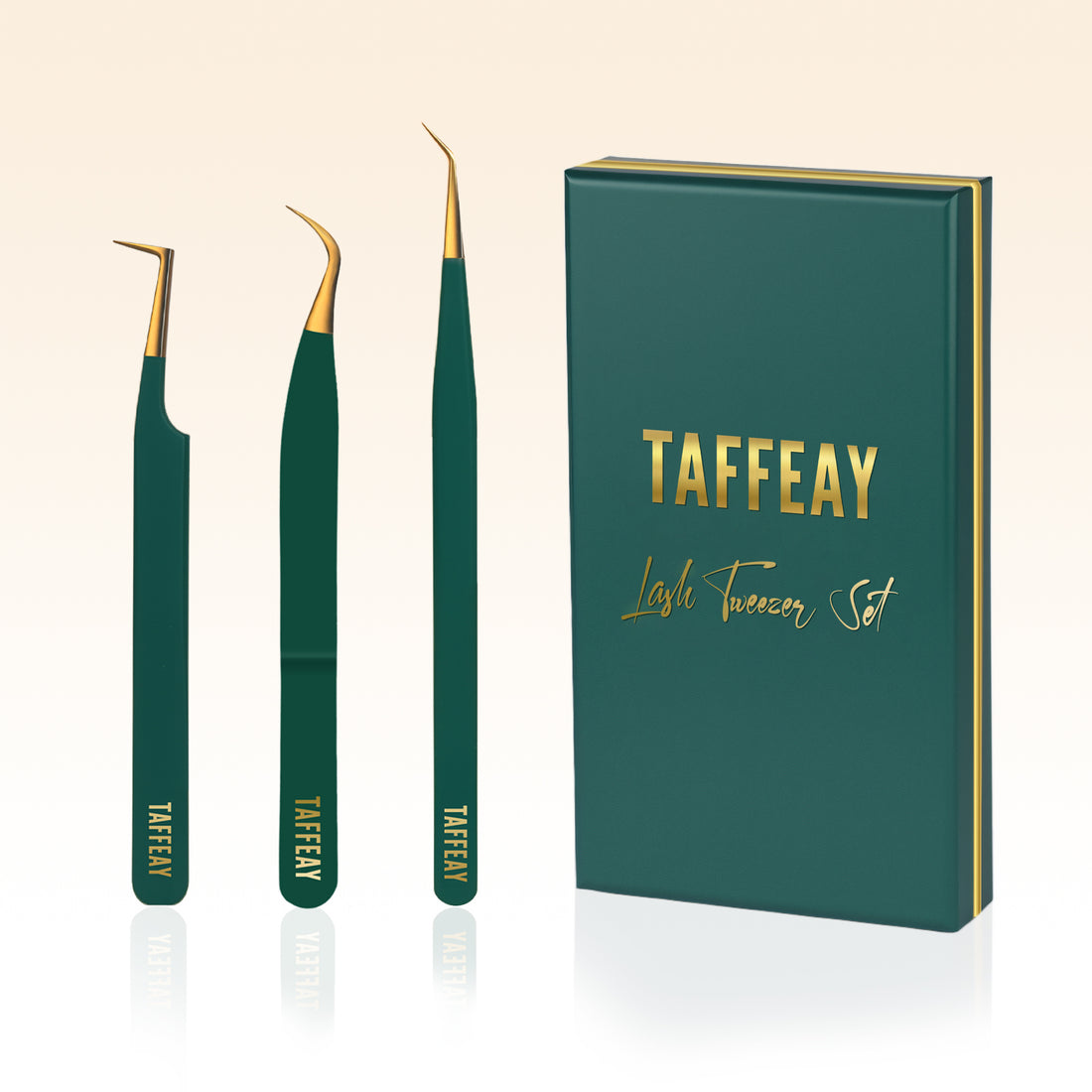 STY-02 Stunning Beauty Flawless Faning Tweezer Pro Set