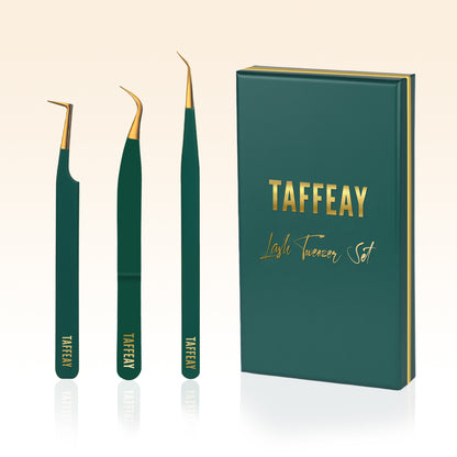 STY-02 Stunning Beauty Flawless Faning Tweezer Pro Set