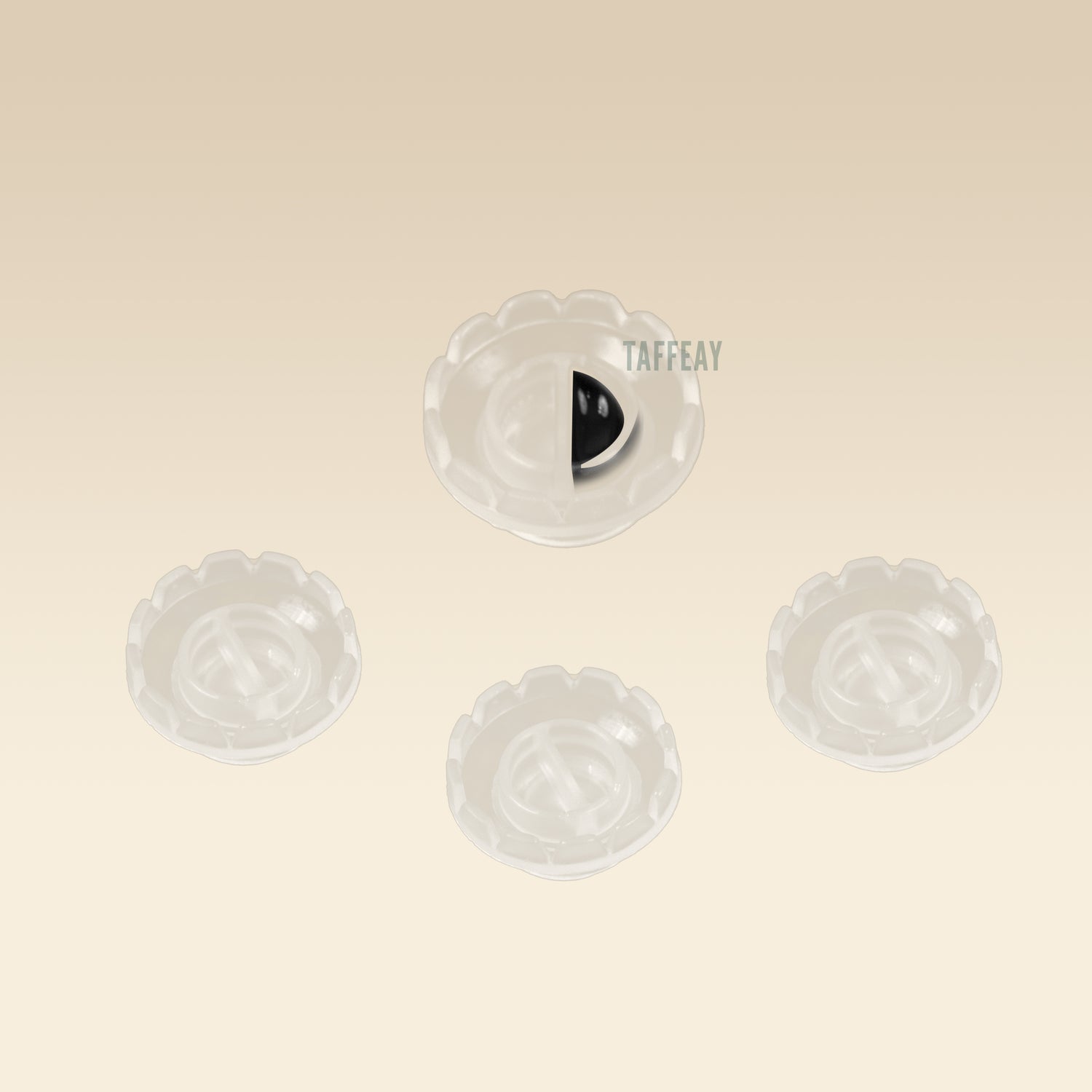 Taffeay Blooming Glue Cups (100pcs/pack)